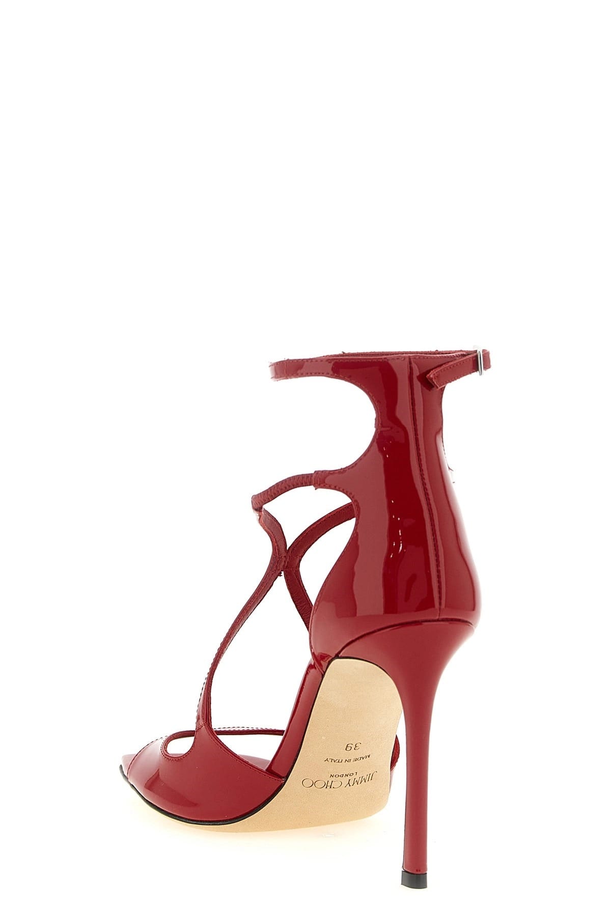 Jimmy Choo Azia Patent Leather Sandals | Sendegaro KR