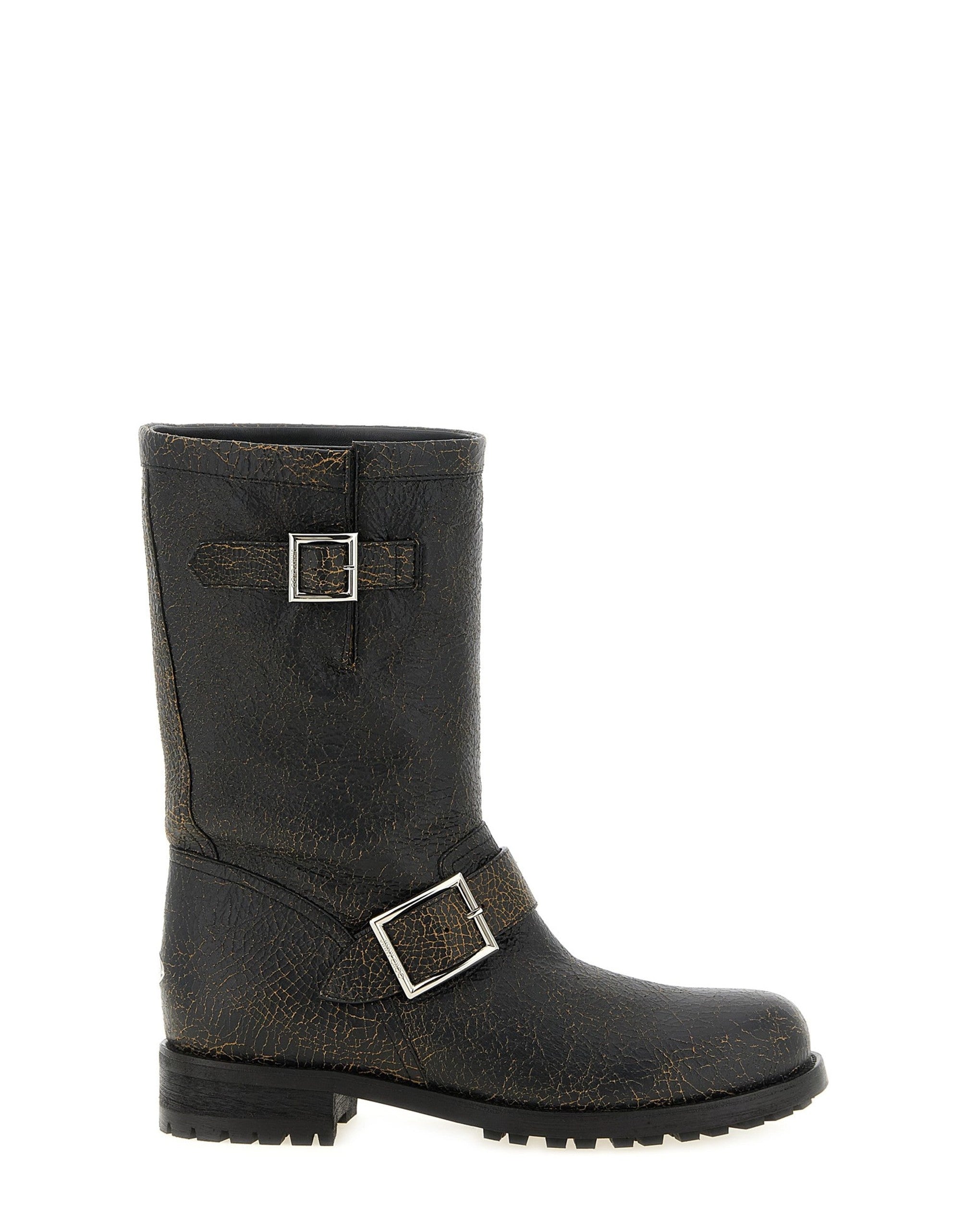 Jimmy Choo Biker Mid Ankle Boots