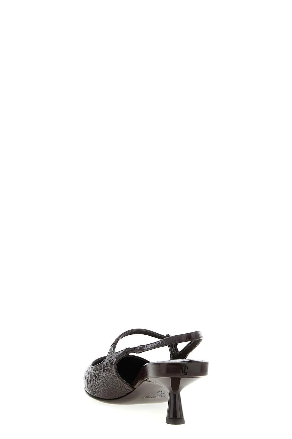 Jimmy Choo Jimmy Choo Didi Crocodile-Print Slingback