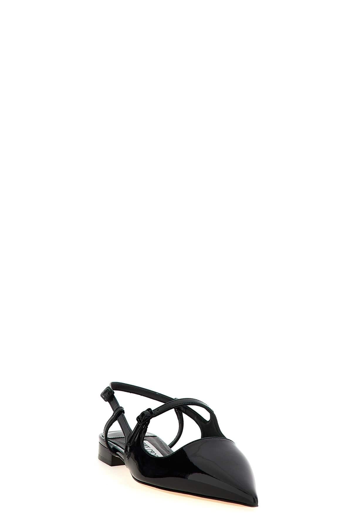 Jimmy Choo Jimmy Choo Didi Patent Leather Slingbacks