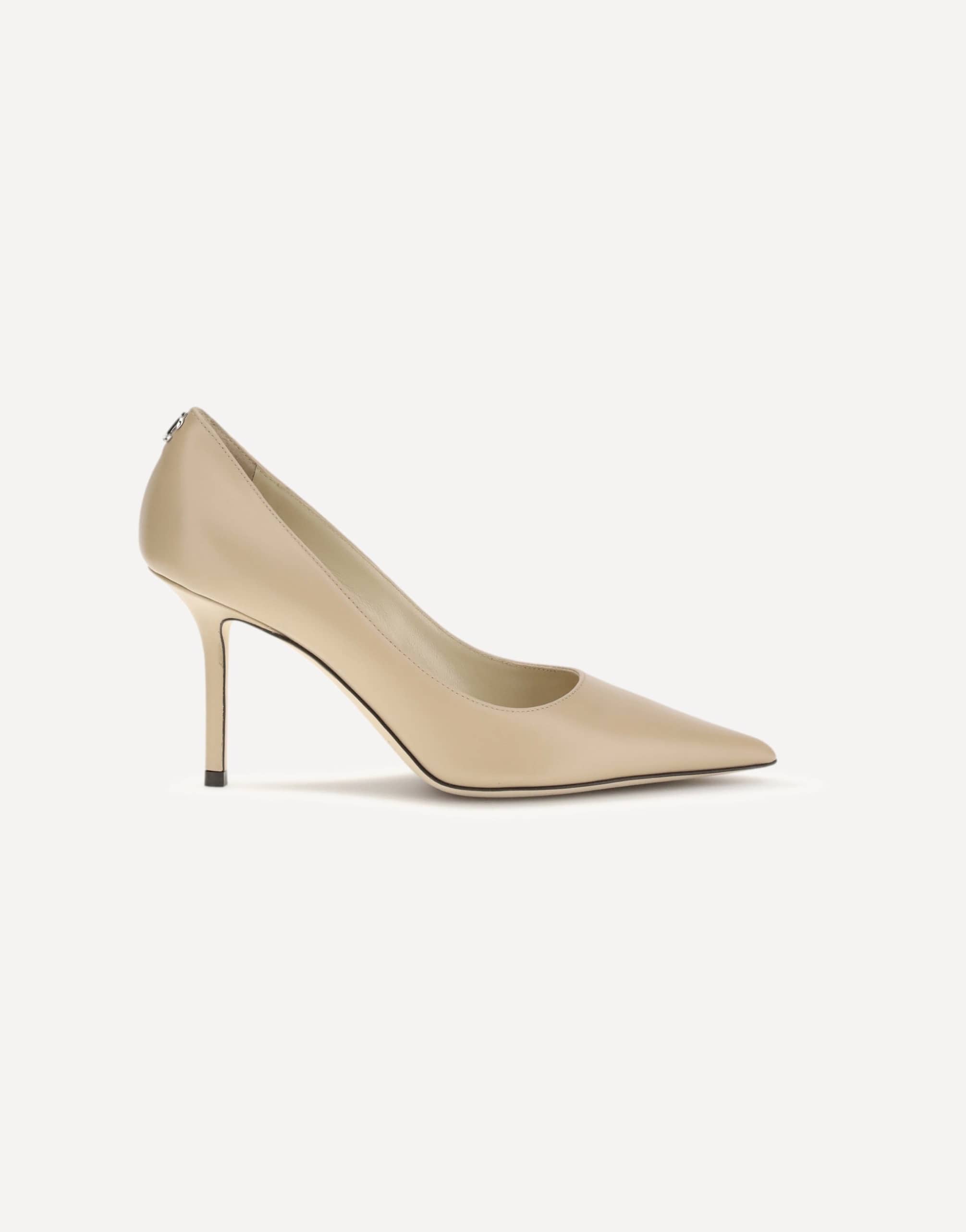 Jimmy Choo Kid Leather Pointed Pumps