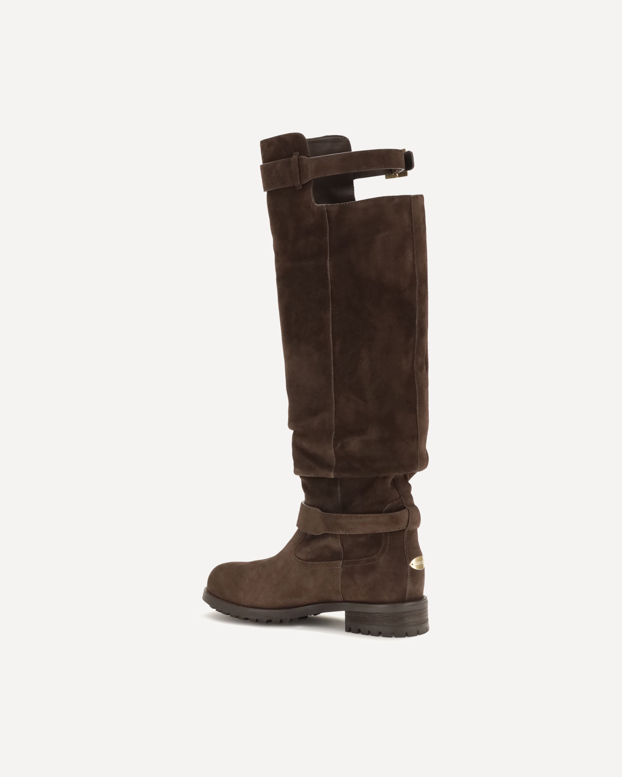 Jimmy Choo Knee-High Biker Boots