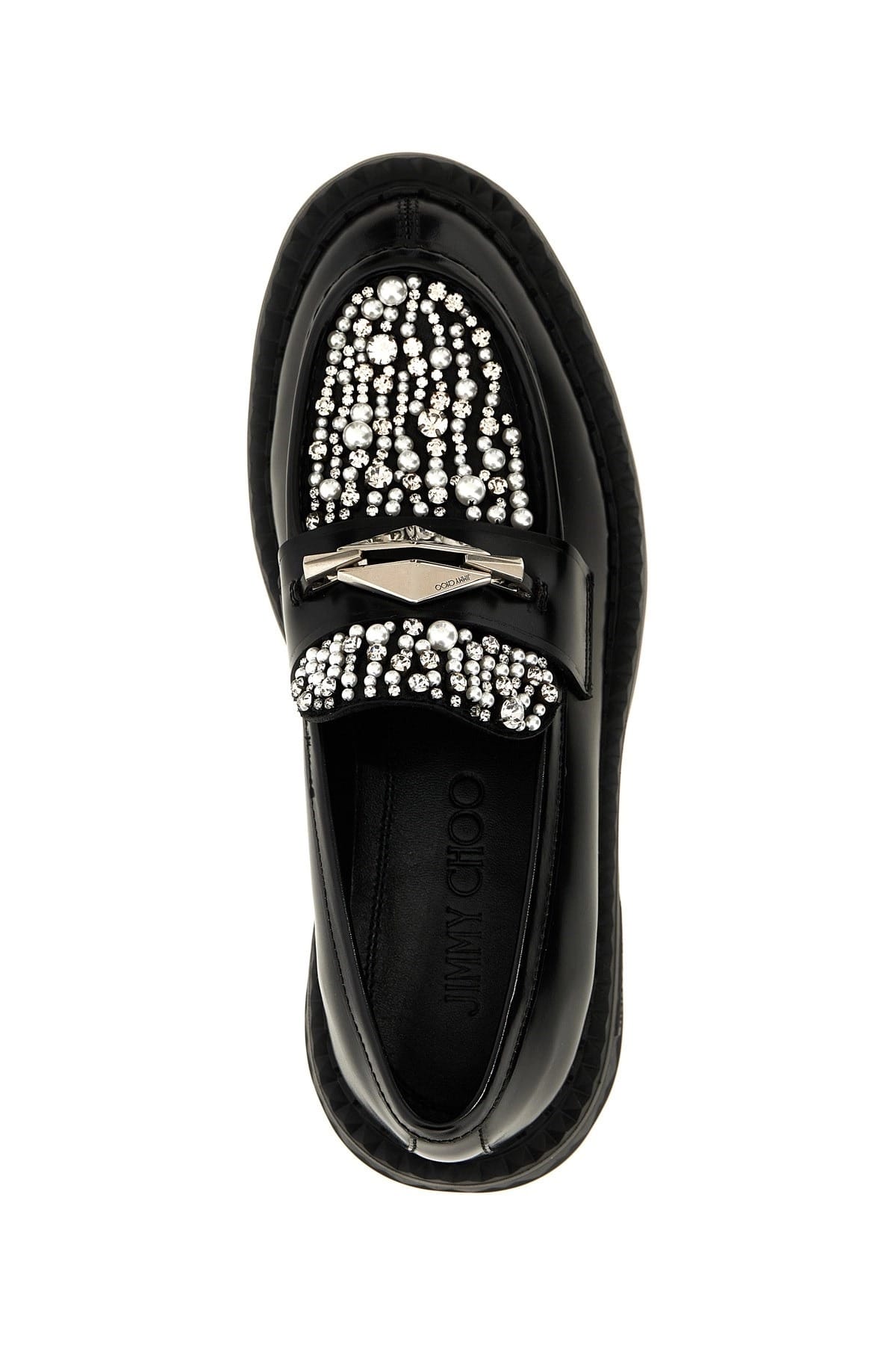 Jimmy Choo Jimmy Choo Marlow Diamond Loafers