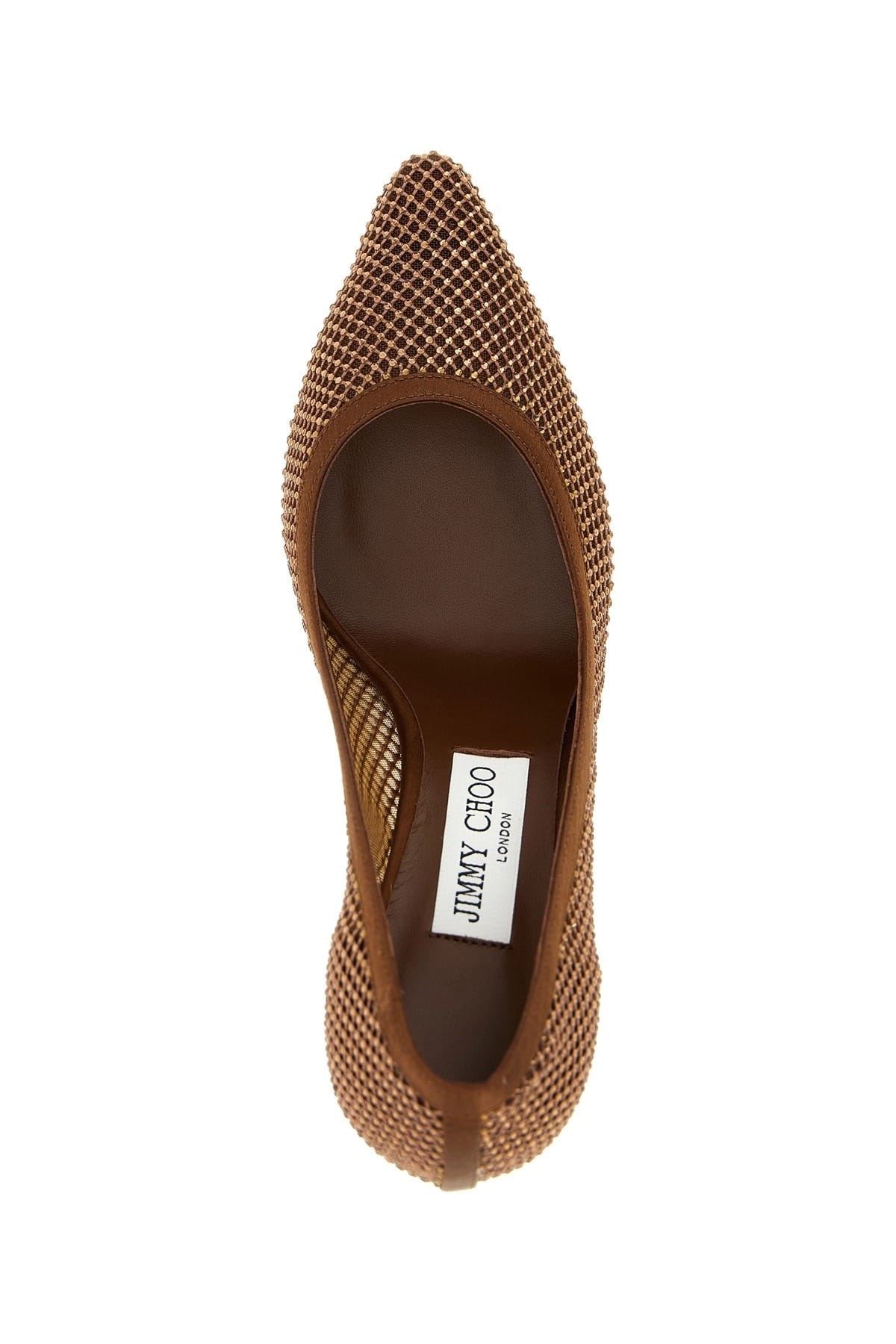 Jimmy Choo Jimmy Choo Romy Crystal Mesh Pumps