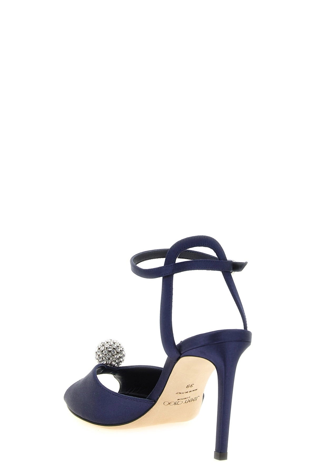 Jimmy Choo Sacora Satin Stiletto Sandals