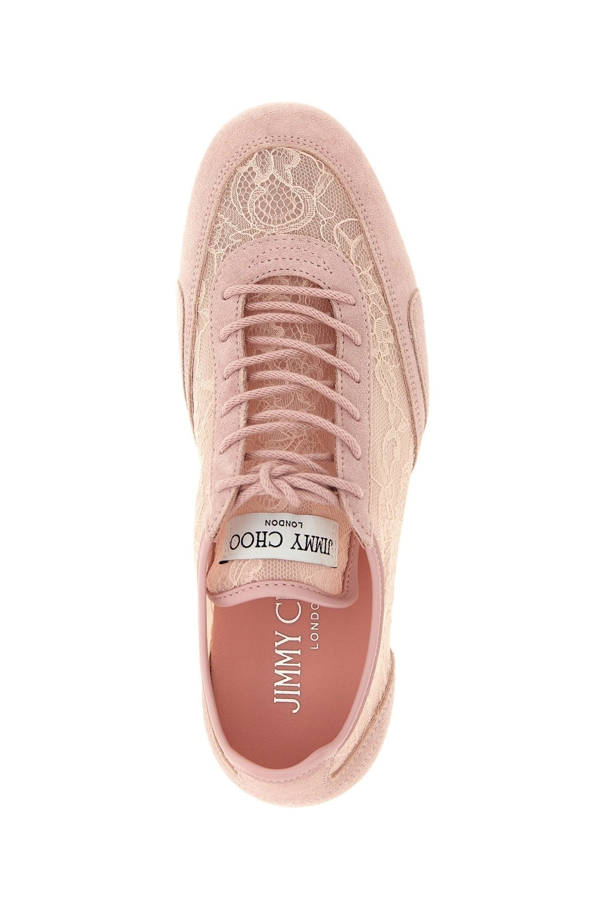 Baskets Jimmy Choo Sunny en dentelle florale