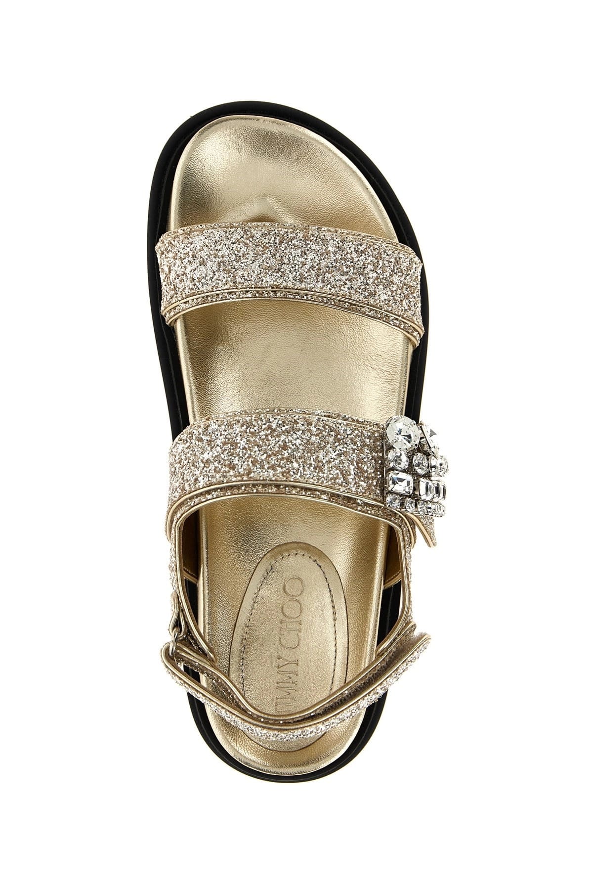 Jimmy Choo Jimmy Choo Verity Glitter Sandals