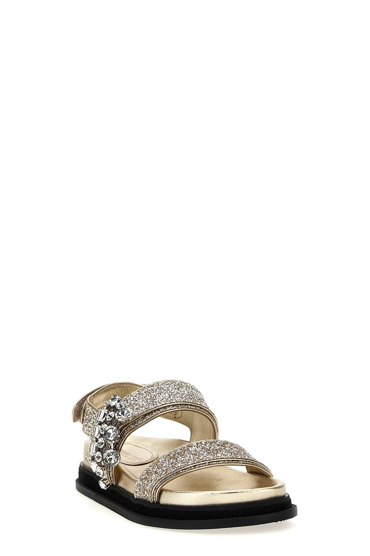 Jimmy Choo Jimmy Choo Verity Glitter Sandals