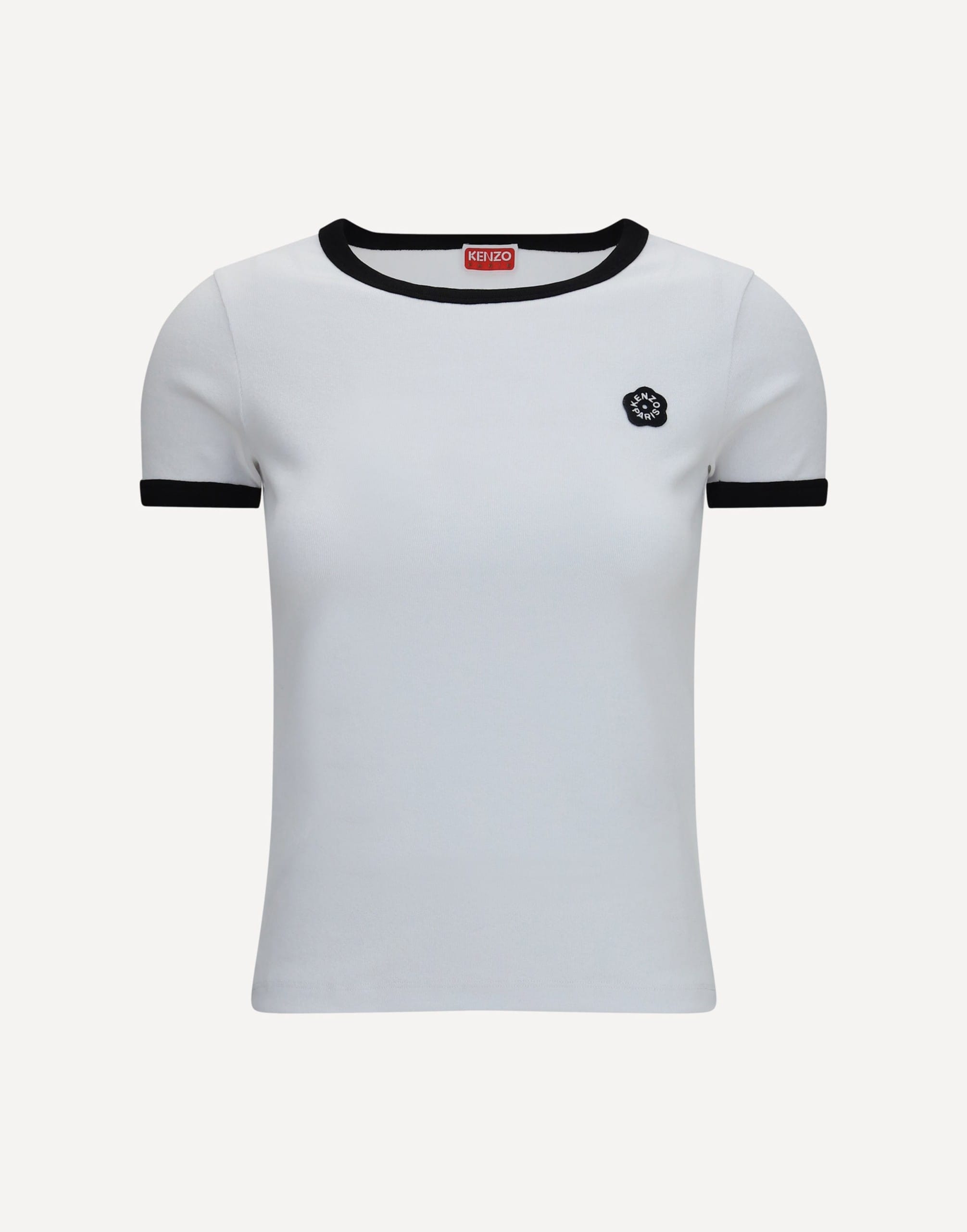 Kenzo Kenzo Boke Flower 2.0 Embroidered Cotton T-Shirt
