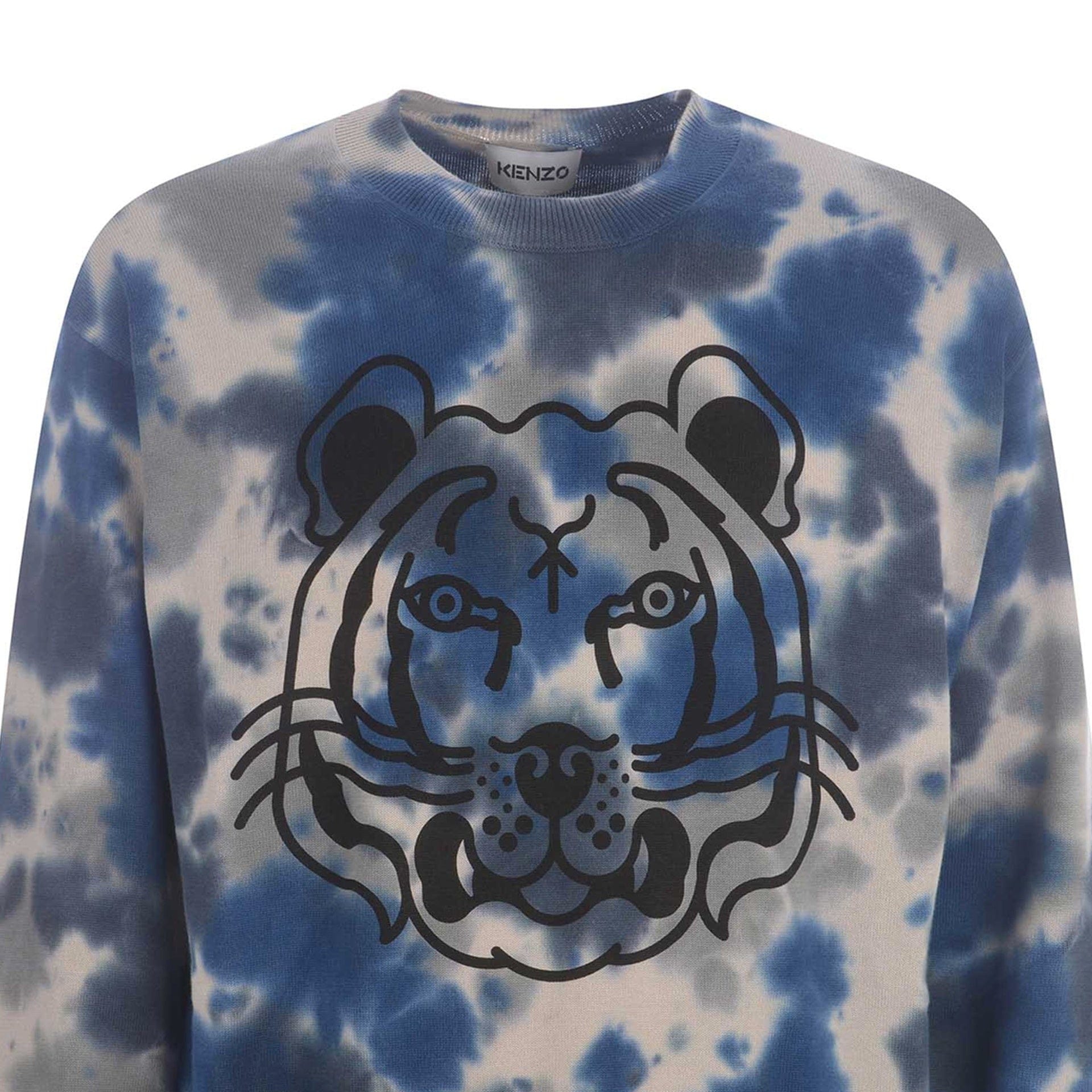 Kenzo コットンプリントセーター