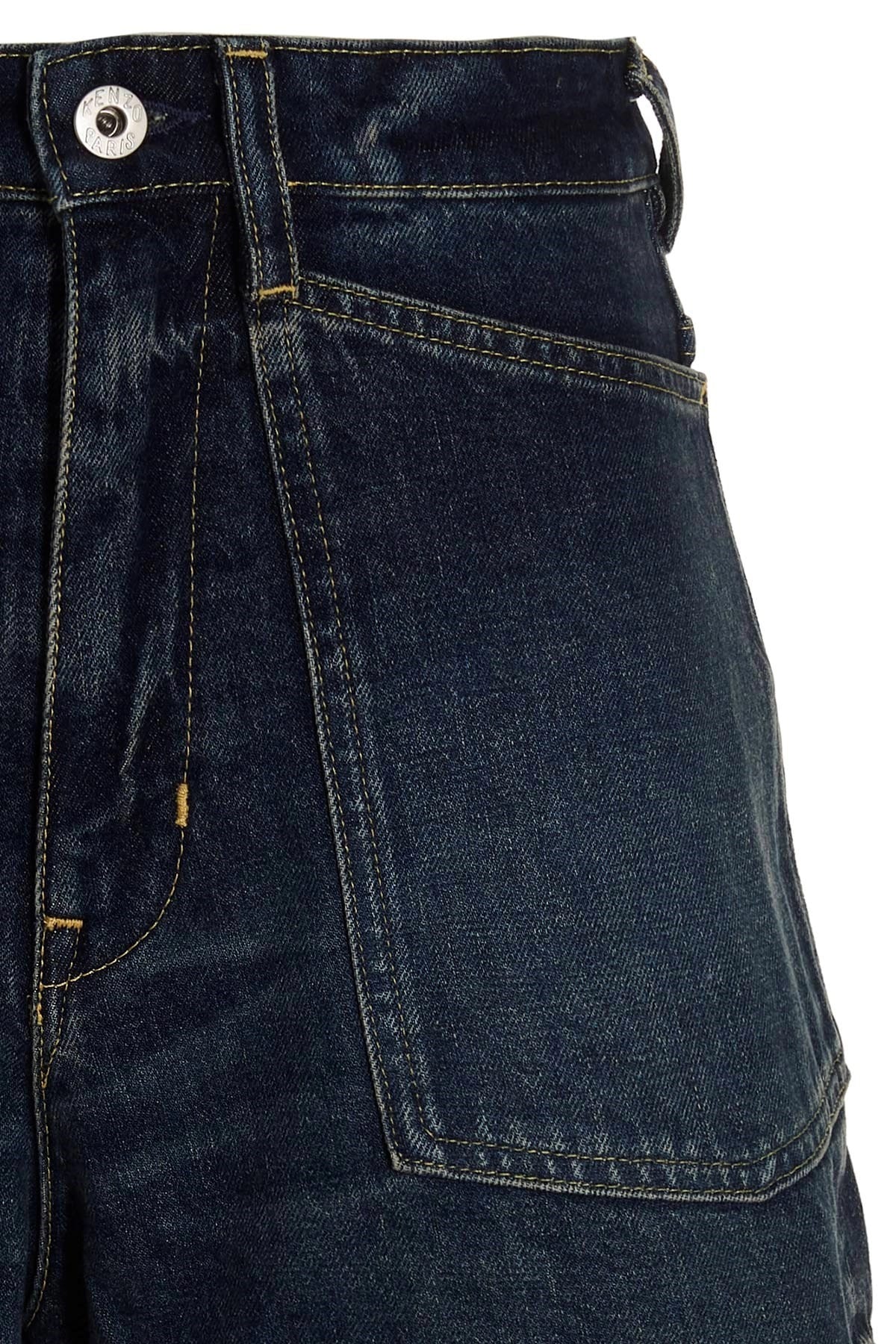 Kenzo Kenzo Denim Bermuda Shorts