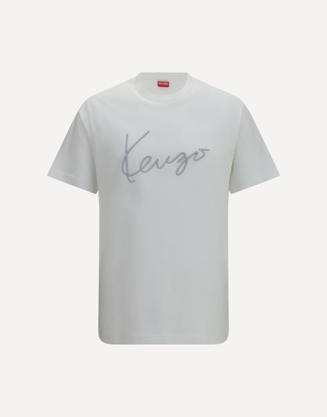 Kenzo Embroidered Signature Cotton T-Shirt | Sendegaro ZA