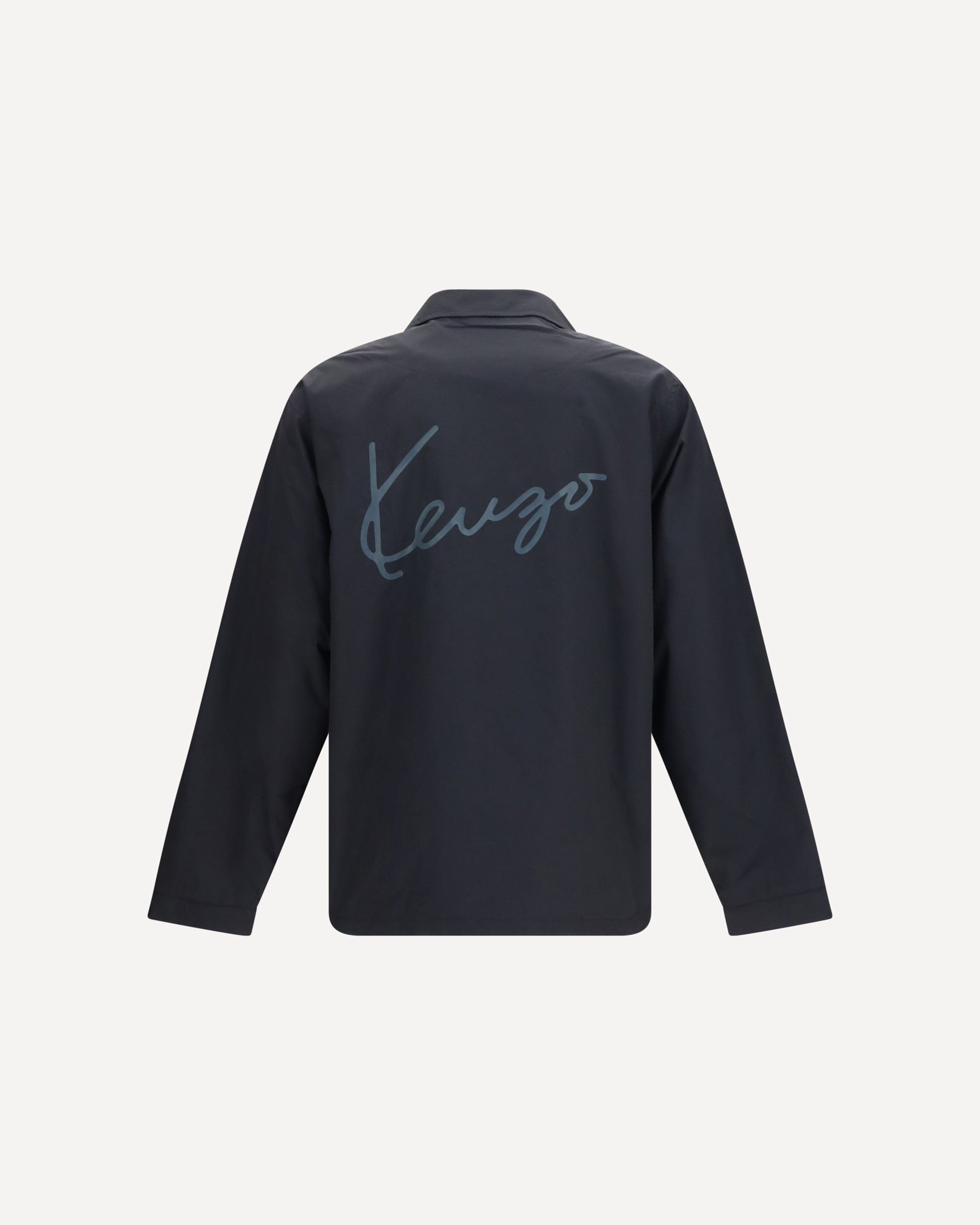 Kenzo Lightweight Cotton Nylon Coach Jacket - alternate view