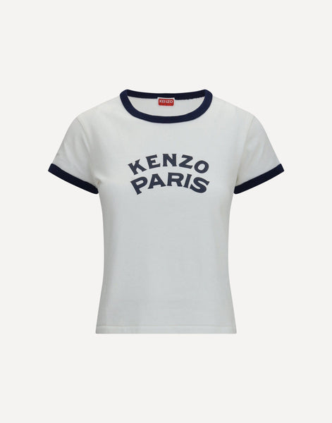 Kenzo Camiseta de Algodão Paris Emblema | Sendegaro BR