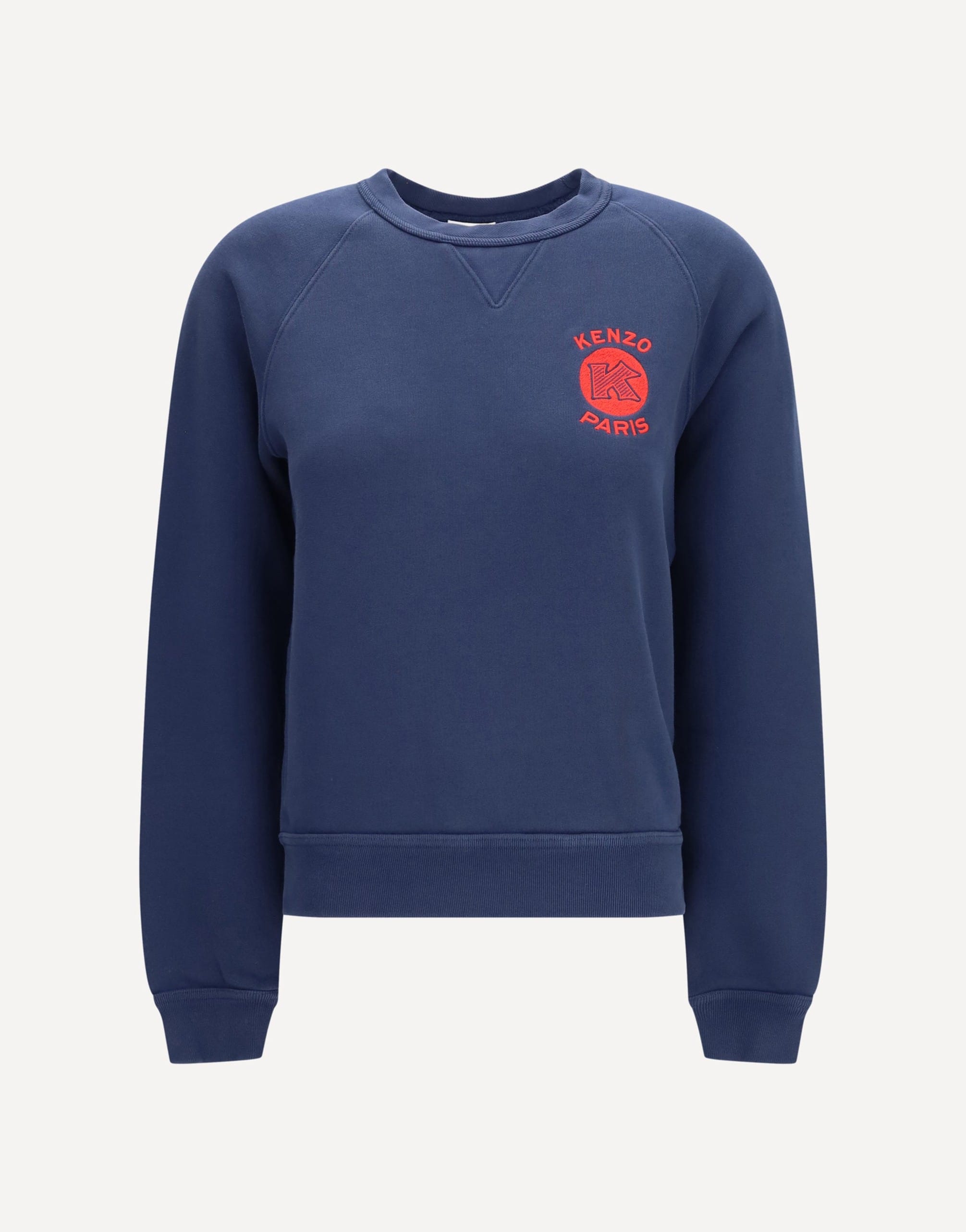 Kenzo Kenzo Paris Emblem Embroidered Cotton Sweatshirt