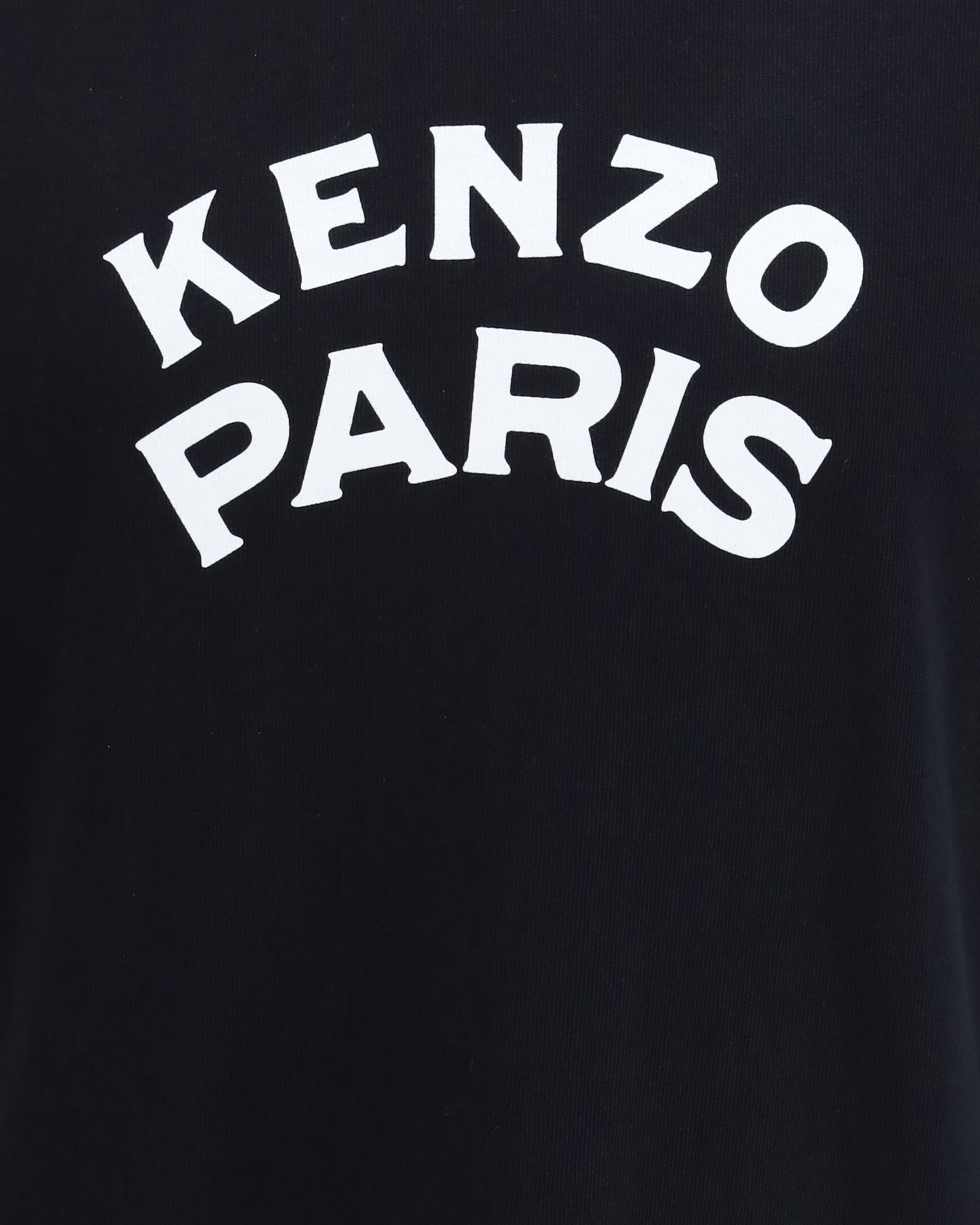 تي شيرت قطني بقصة ضيقة بشعار Kenzo Paris