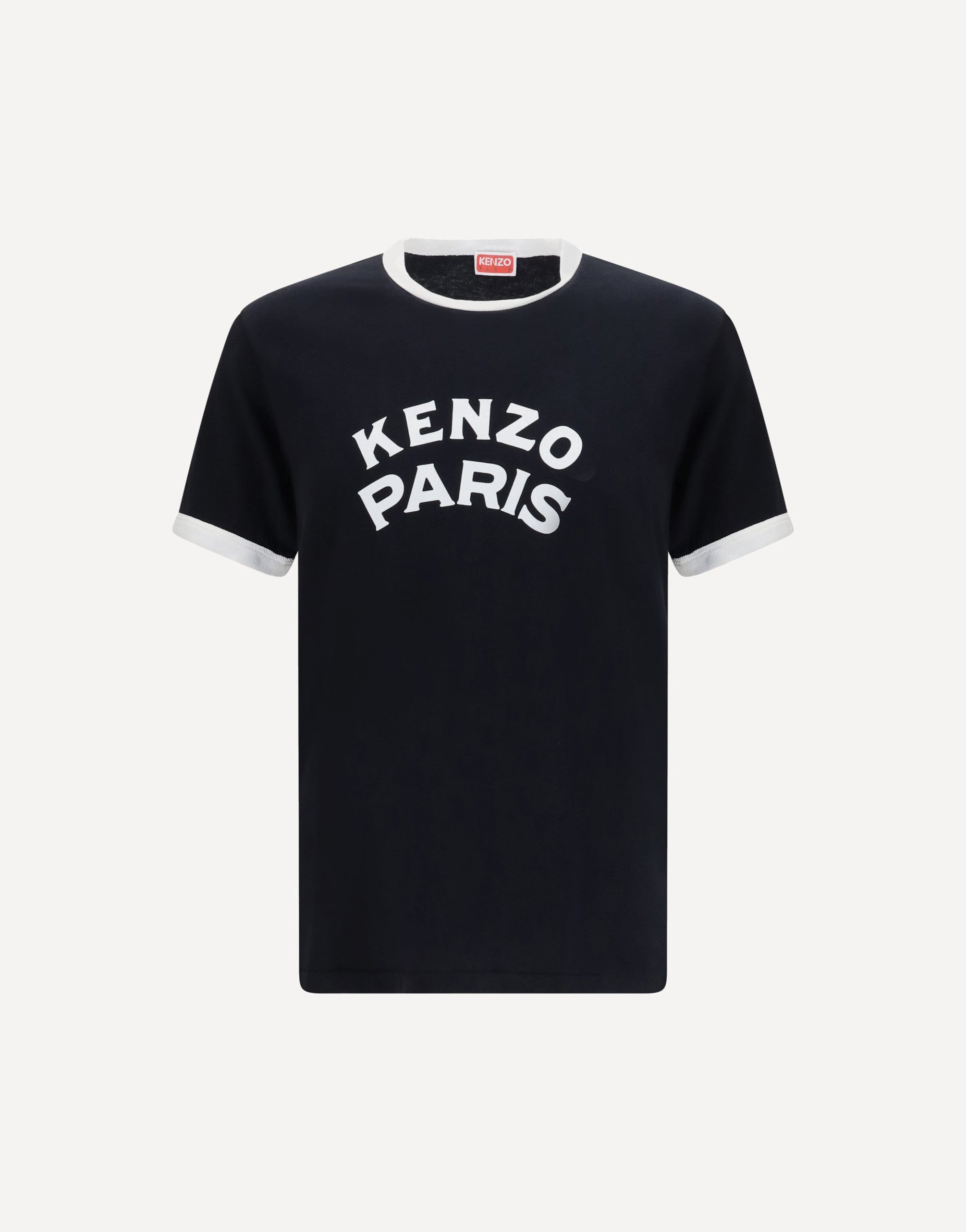 Kenzo Paris Emblem Slim Cotton T-Shirt | Sendegaro
