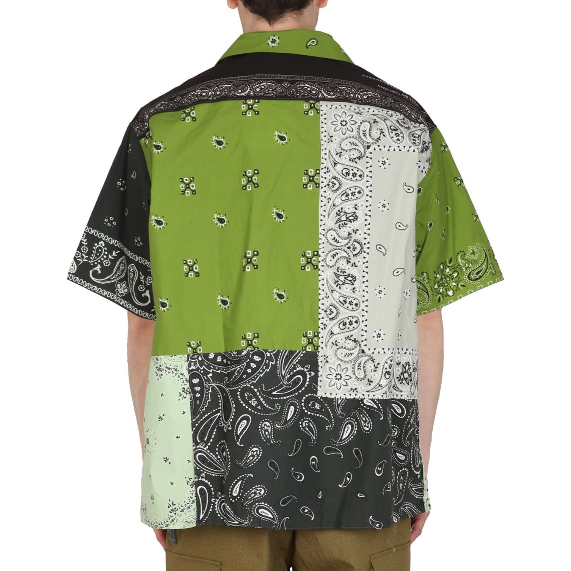 Kenzo パッチワークコットンシャツ | Sendegaro JP