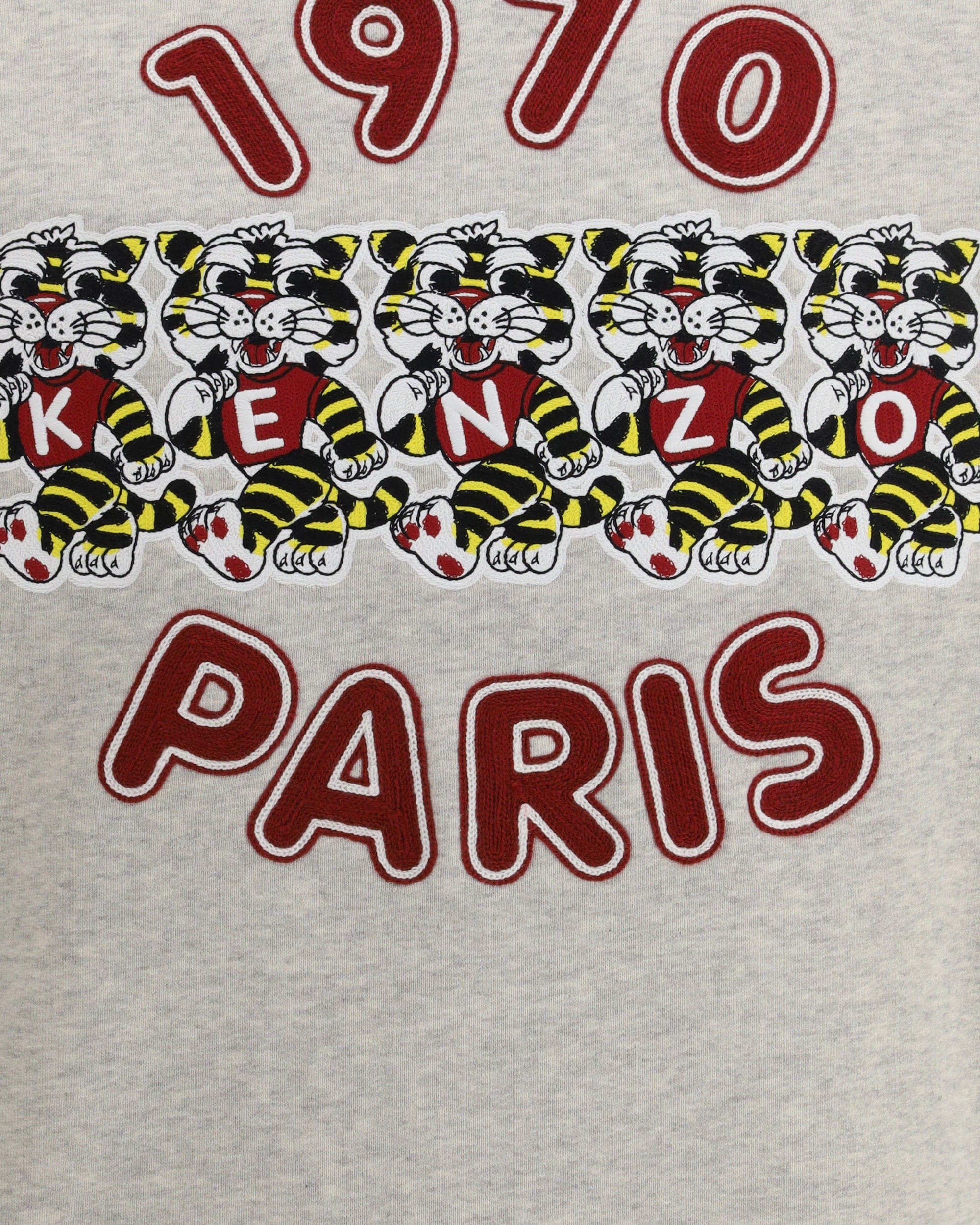 Kenzo ワイルドタイガー コットン刺繍スウェットシャツ | Sendegaro JP