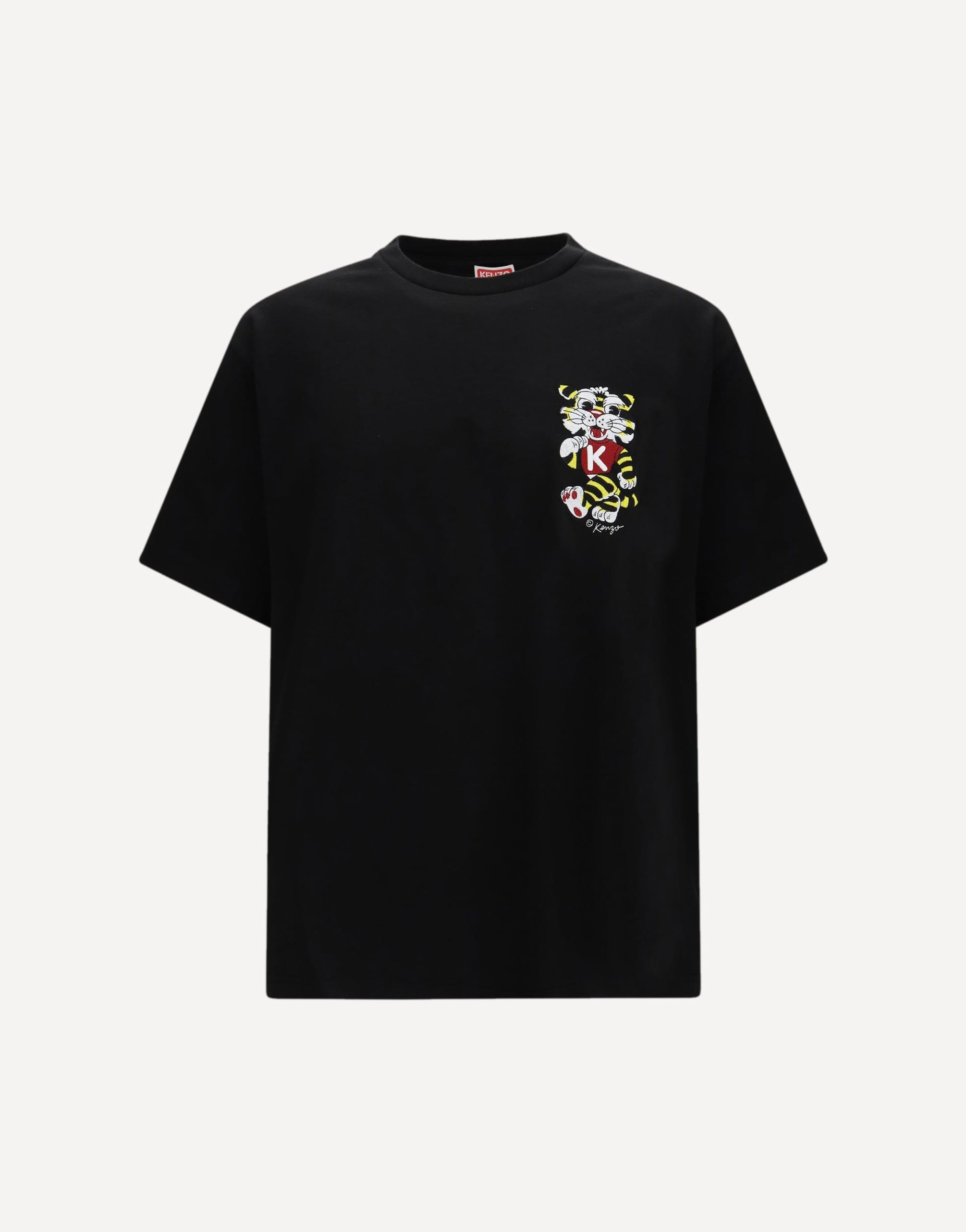 Kenzo Wild Tiger Motif Oversized T-Shirt