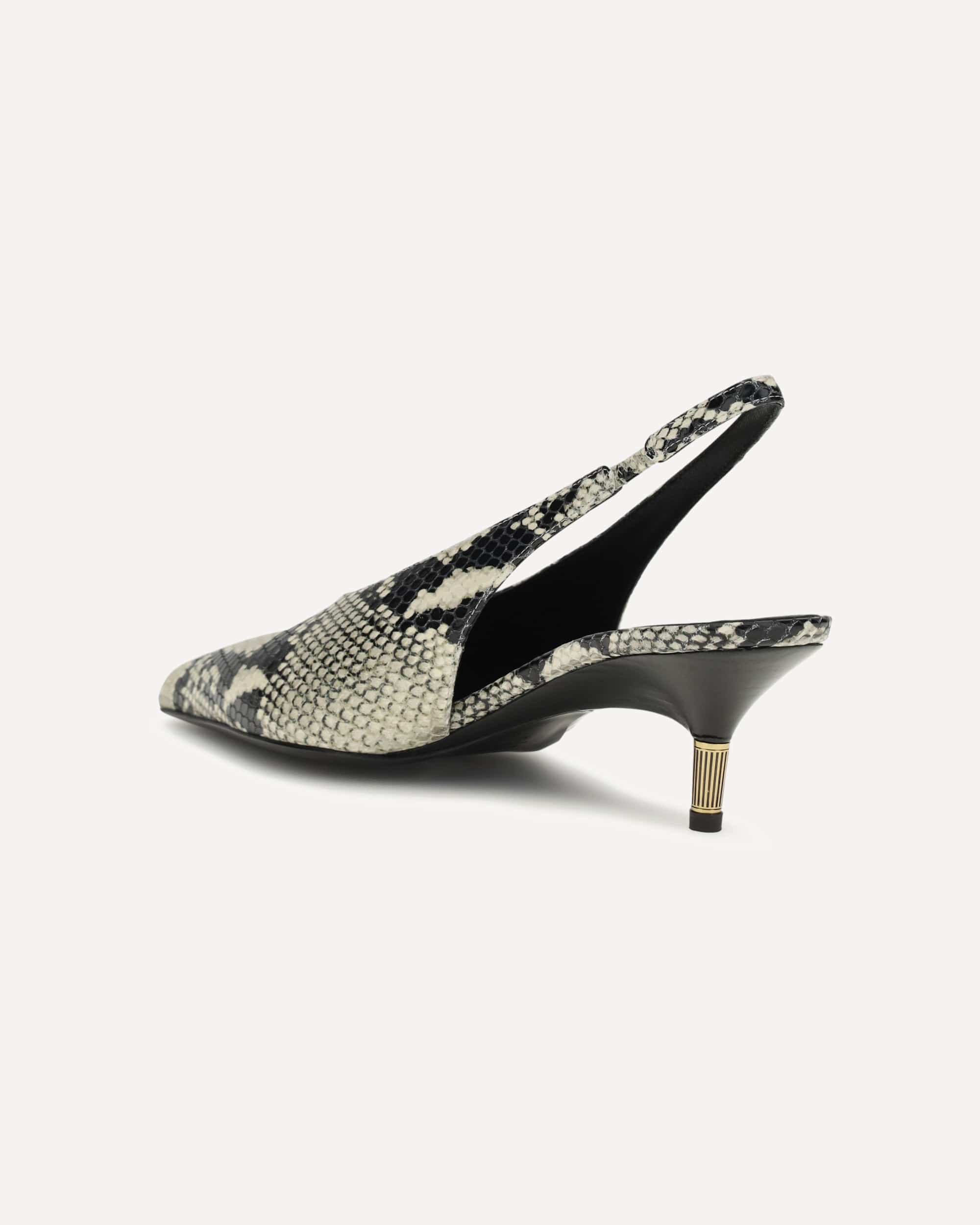 Khaite Bella Slingback Pumps