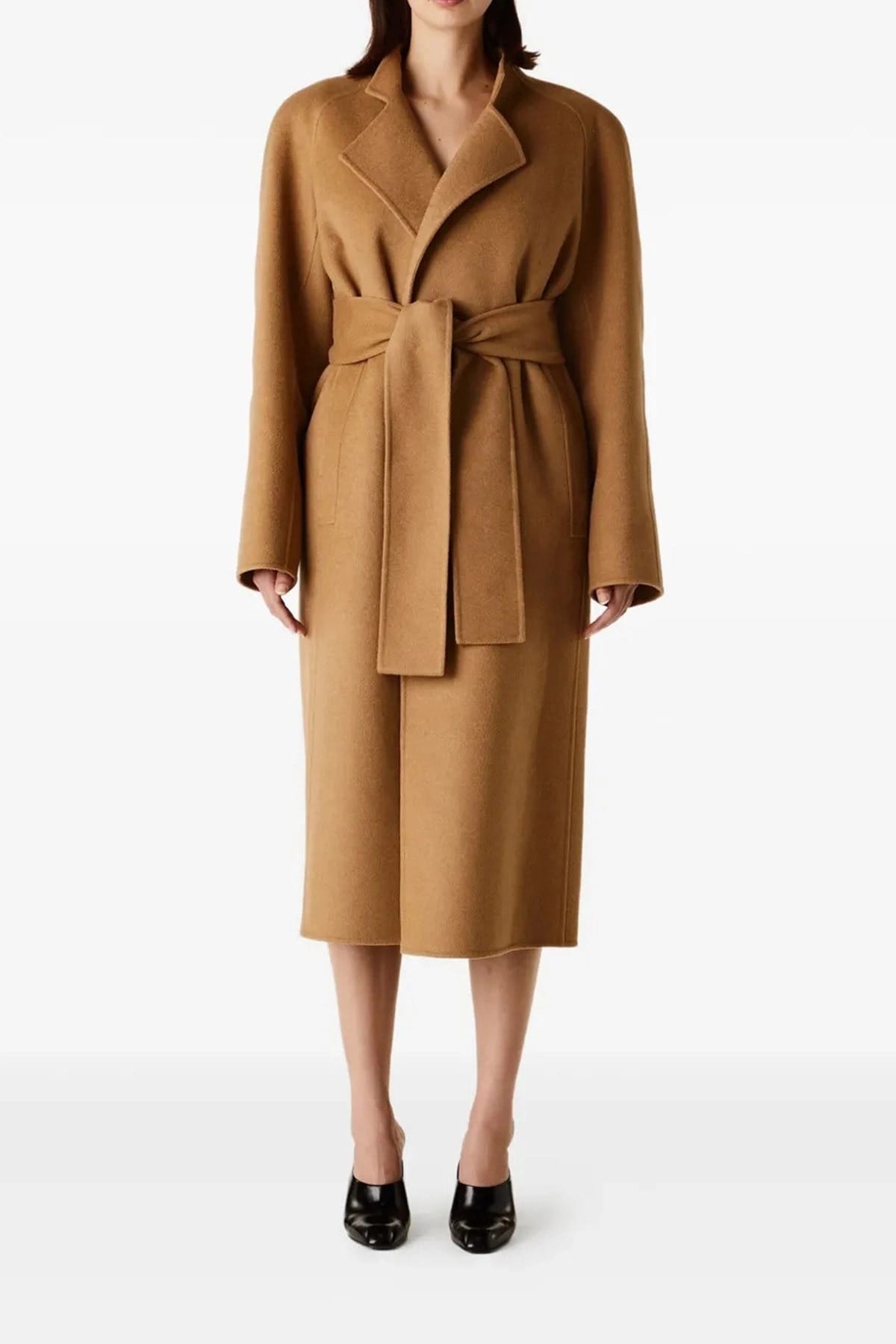 Khaite Khaite Deena Double-Sided Wool Coat