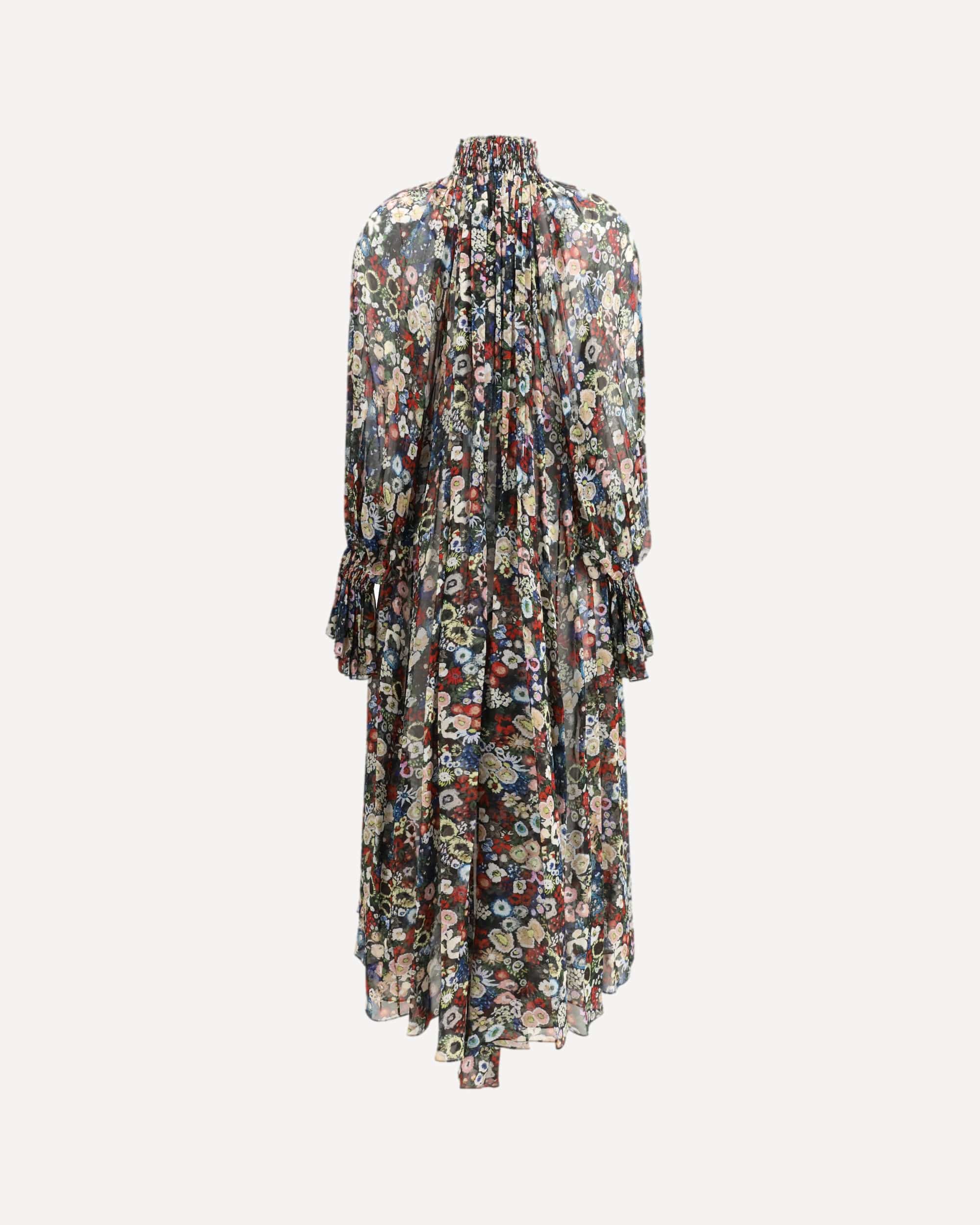 Khaite Edgar Floral Maxi Dress