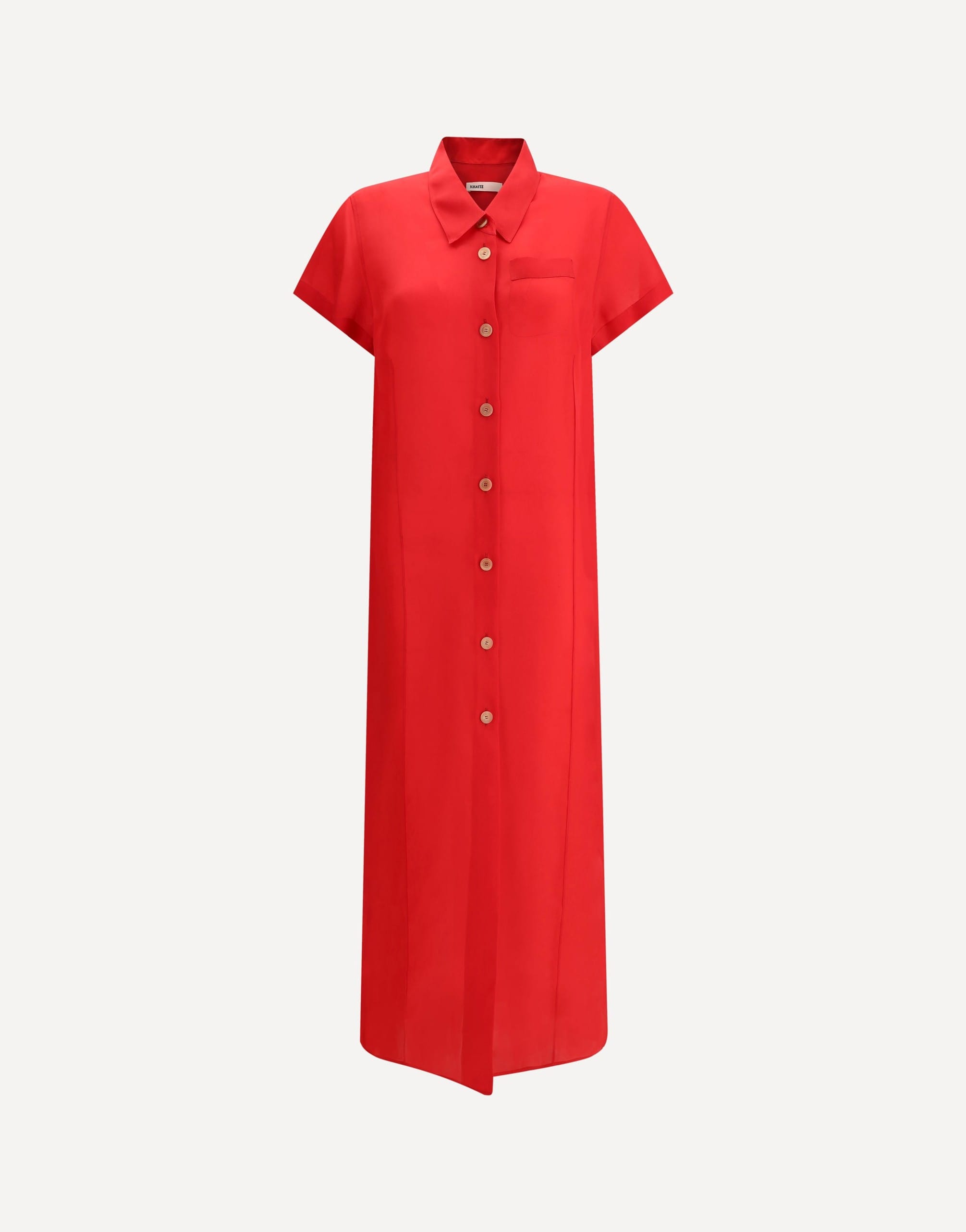 Khaite Effy Silk Dress