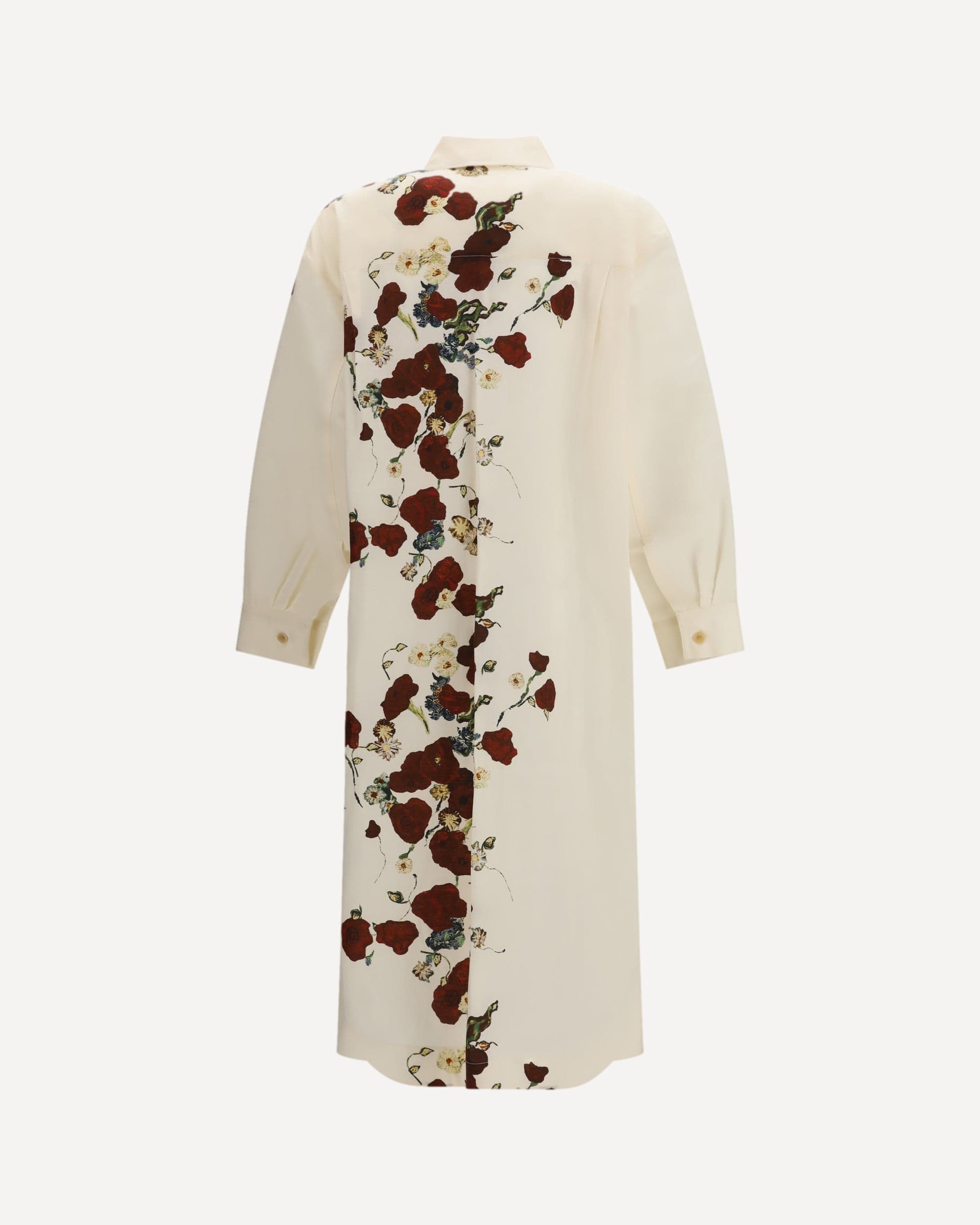 Khaite Gloria Shirt Dress Midi