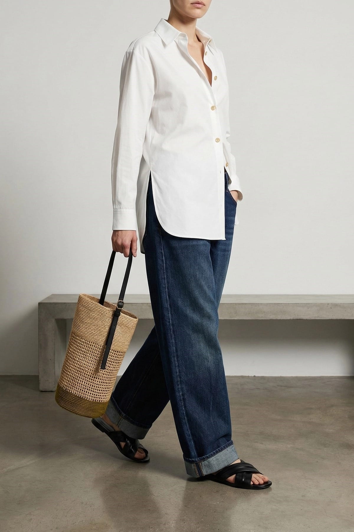 Khaite Khaite Goya Cotton Poplin Shirt