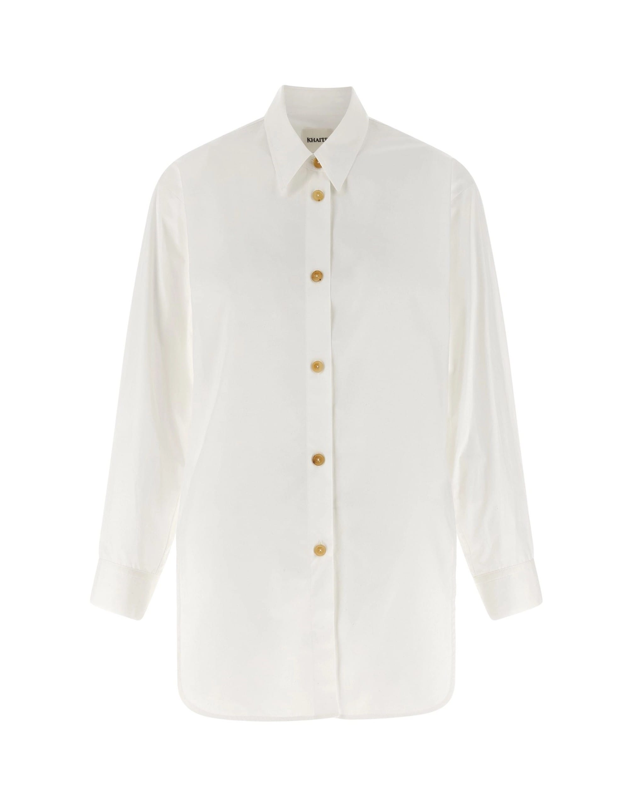 Khaite Khaite Goya Cotton Poplin Shirt