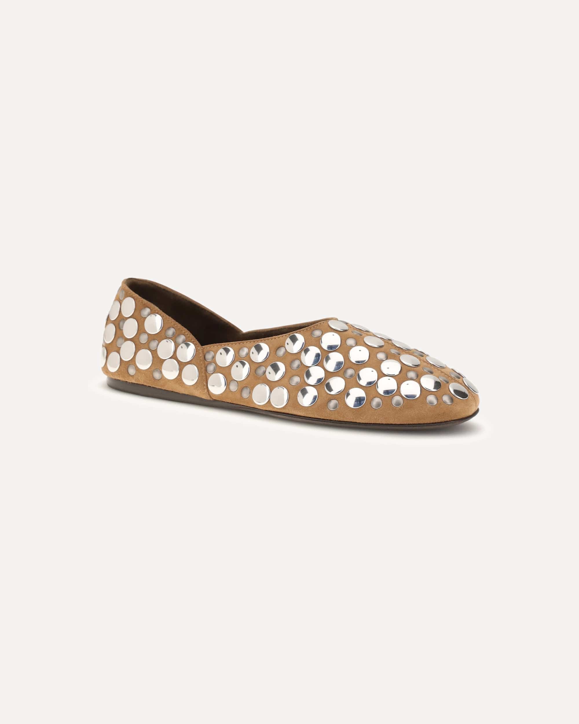 Khaite Jane Suede Ballerina Flats - alternate view