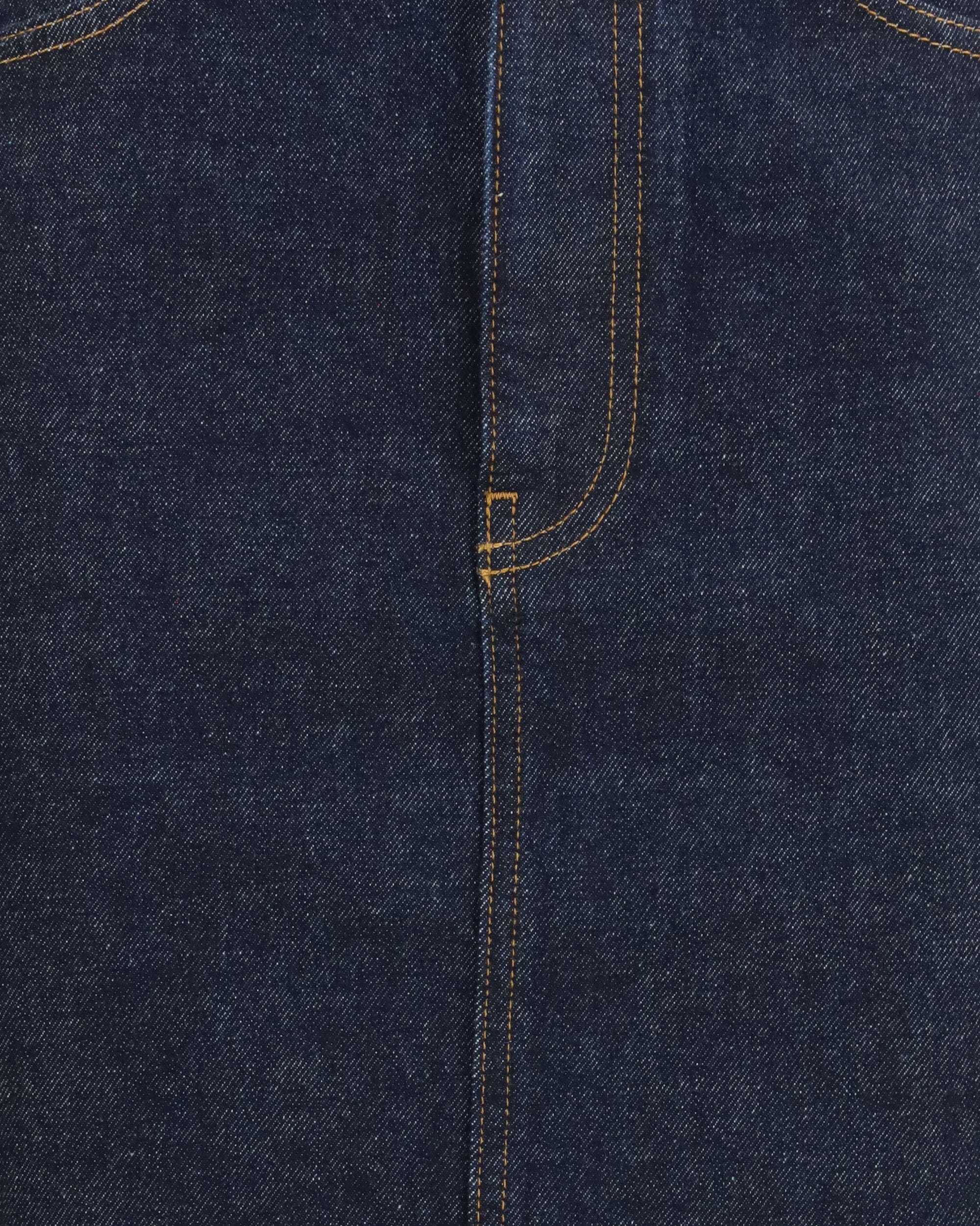 Khaite Khaite Kendra Pencil Skirt In Indigo Denim
