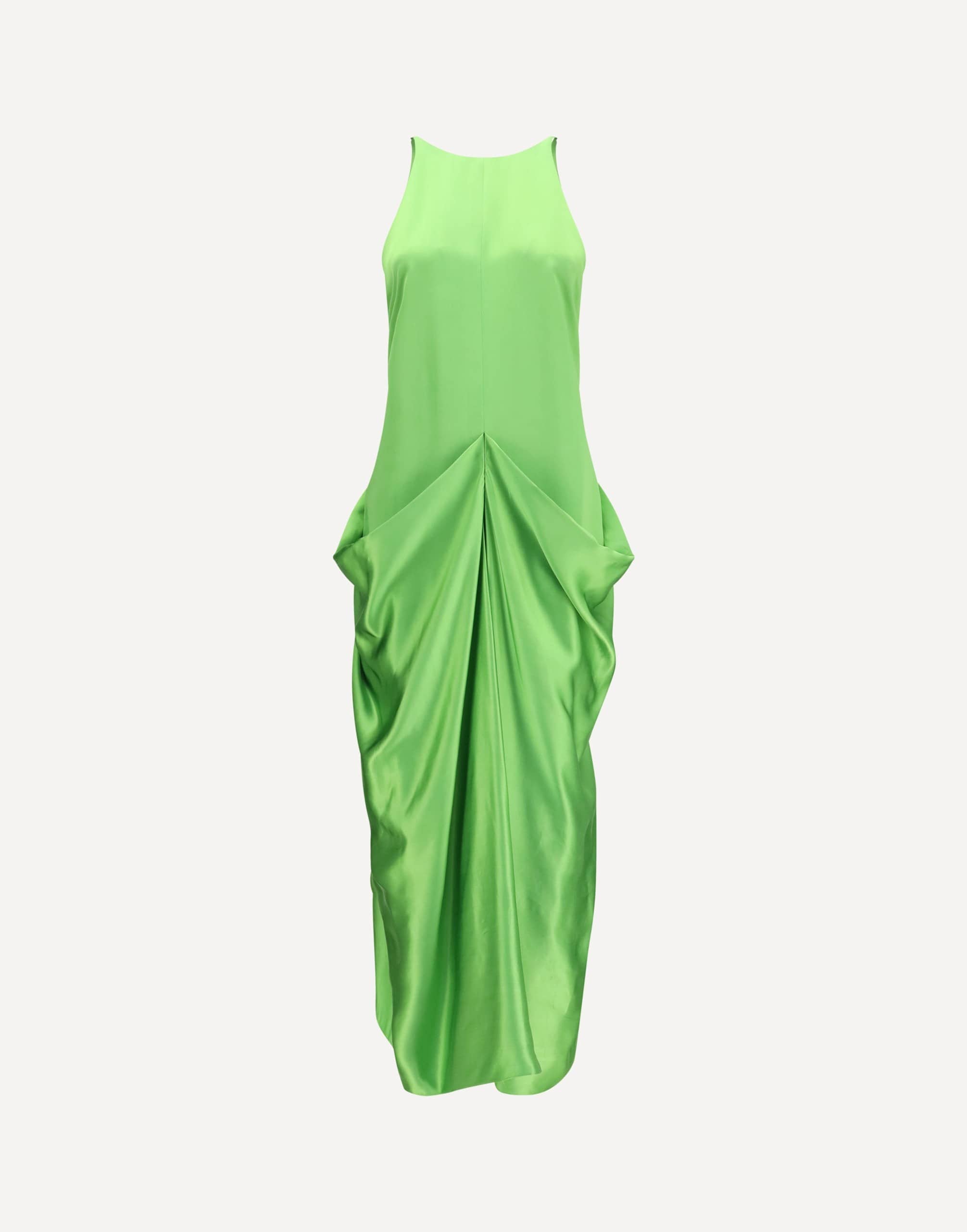 Khaite Khaite Kent Satin Halter Gown