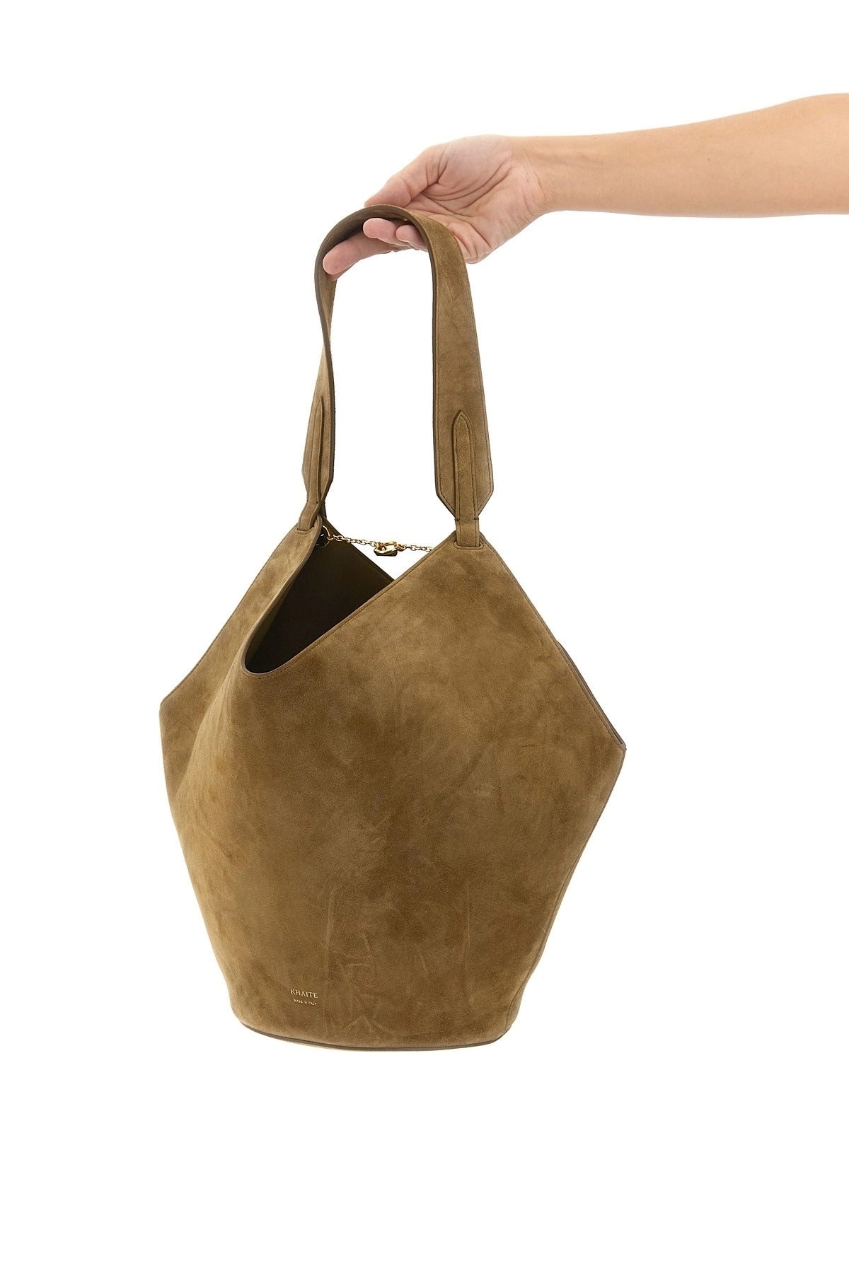 Khaite Lotus Small Shopping Bag Tote