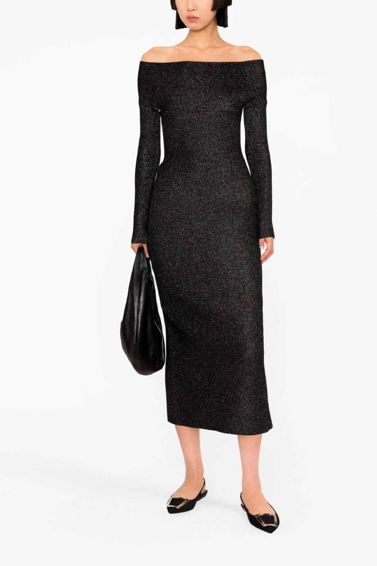 Khaite Mariasole Lurex Dress - alternate view