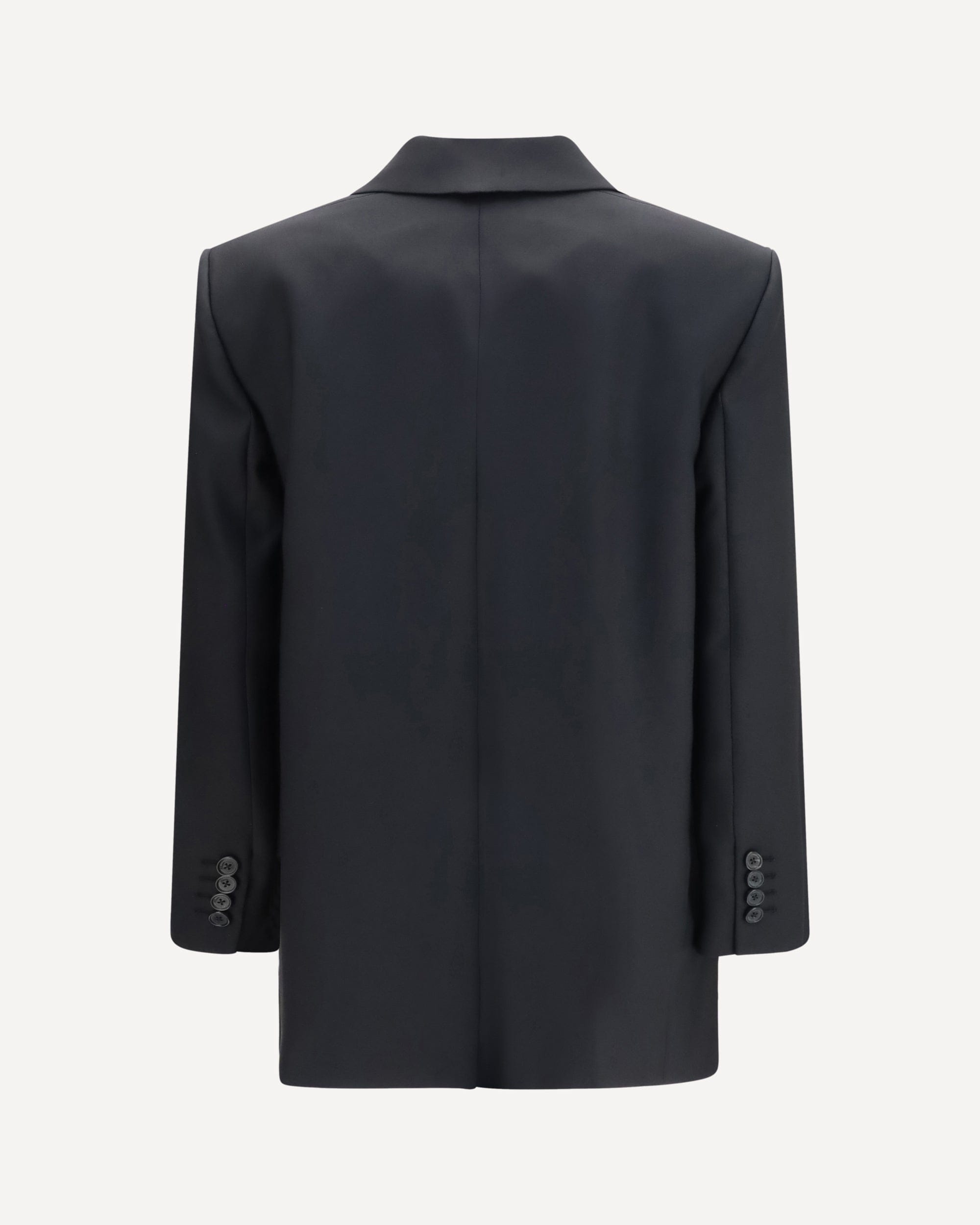 Khaite Khaite Palto Twisted Wrap-Front Jacket