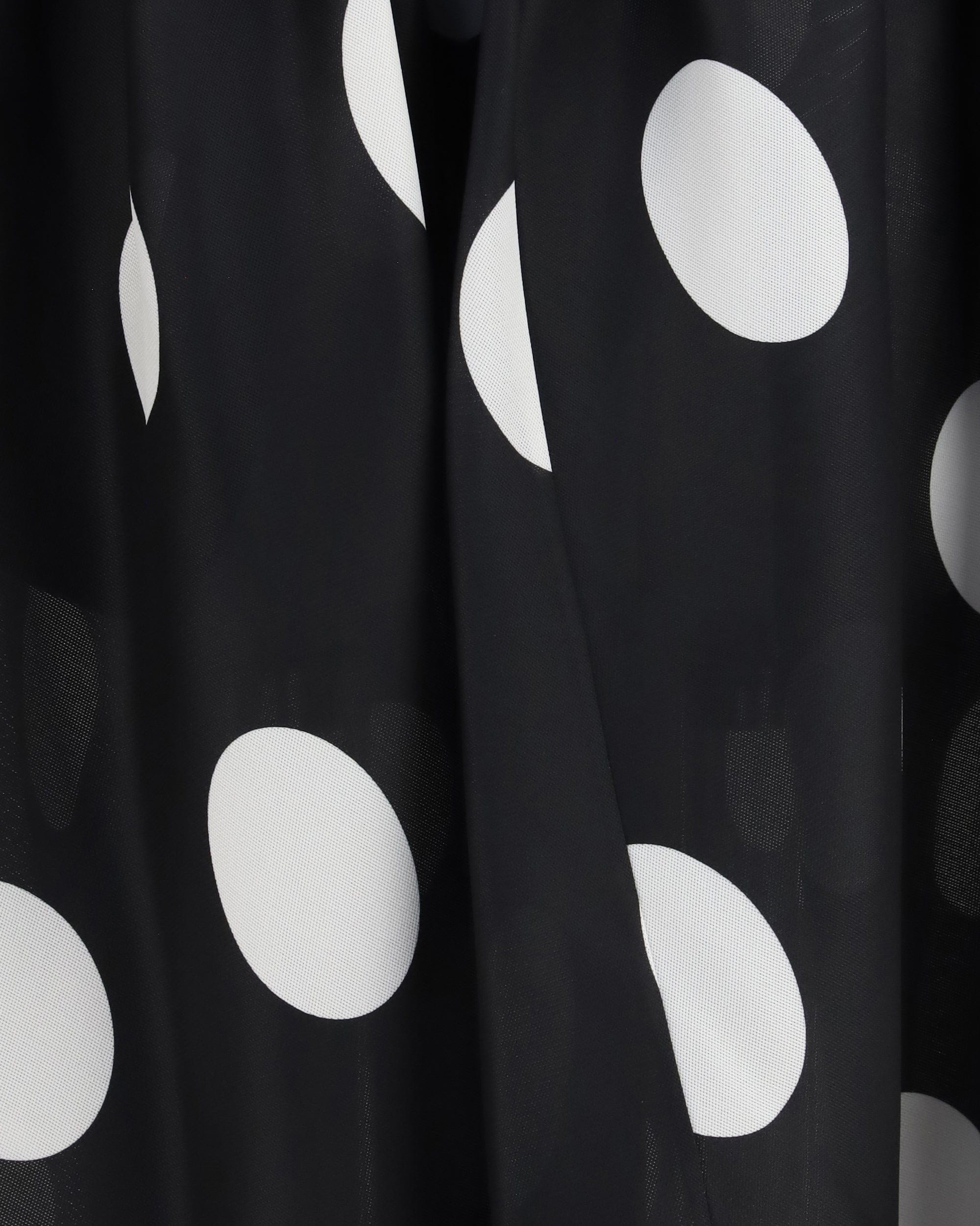 Khaite Riley Polka-Dot Midi Skirt