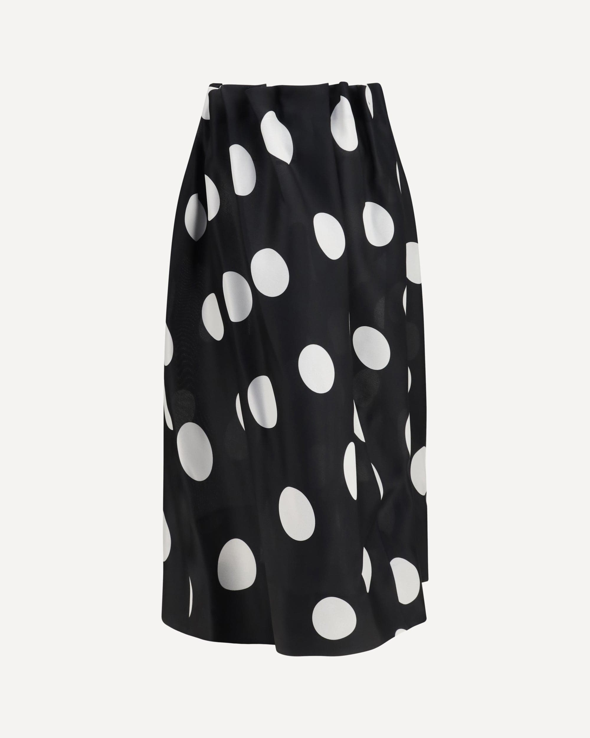 Khaite Riley Polka-Dot Midi Skirt - alternate view