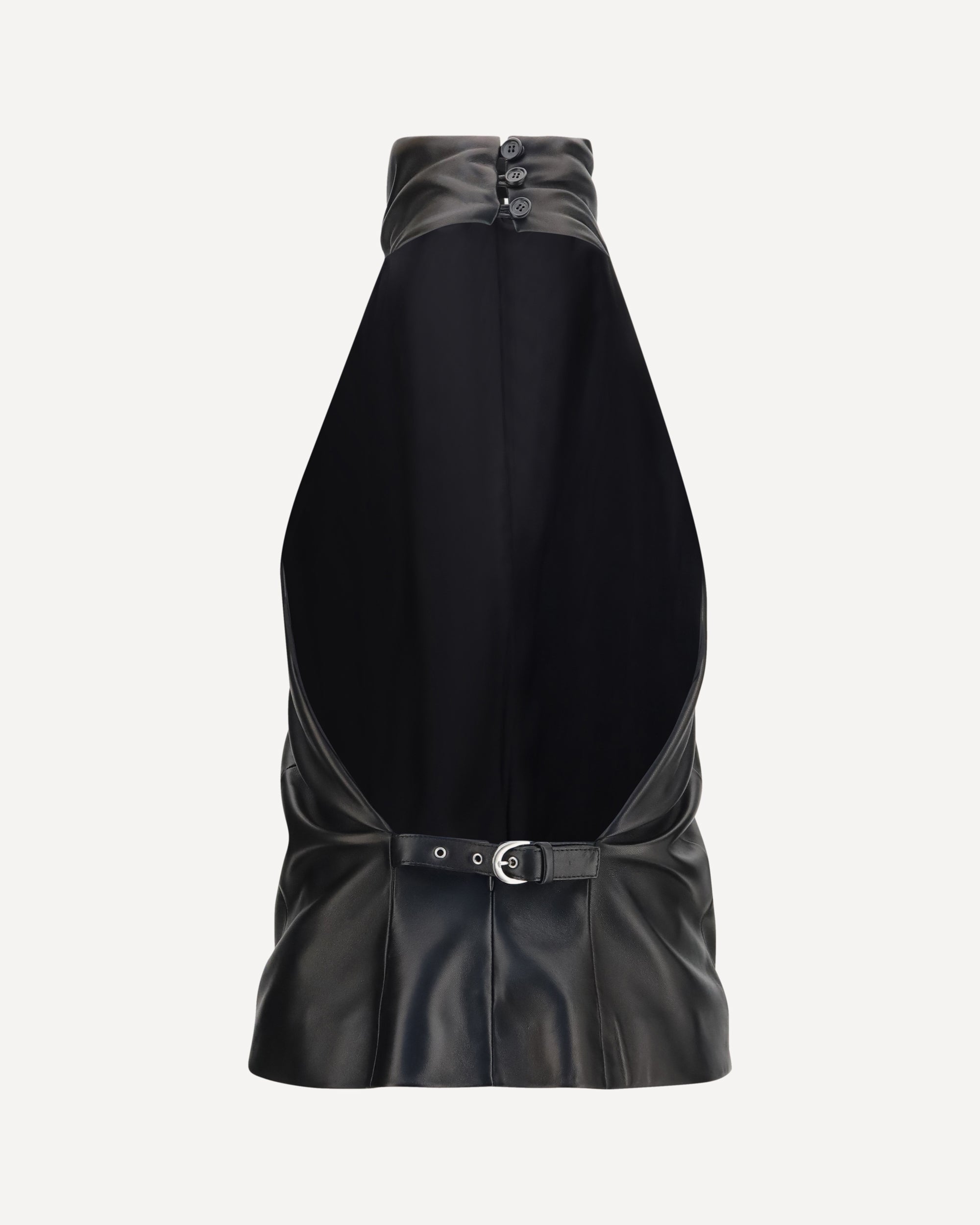 Khaite Rone Leather Top - alternate view