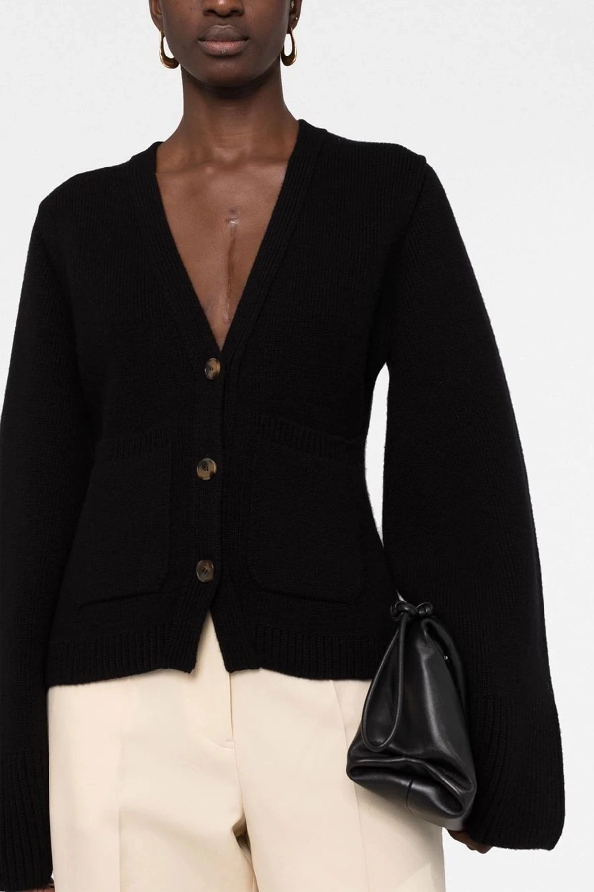 Khaite Scarlet Cashmere Cardigan - alternate view