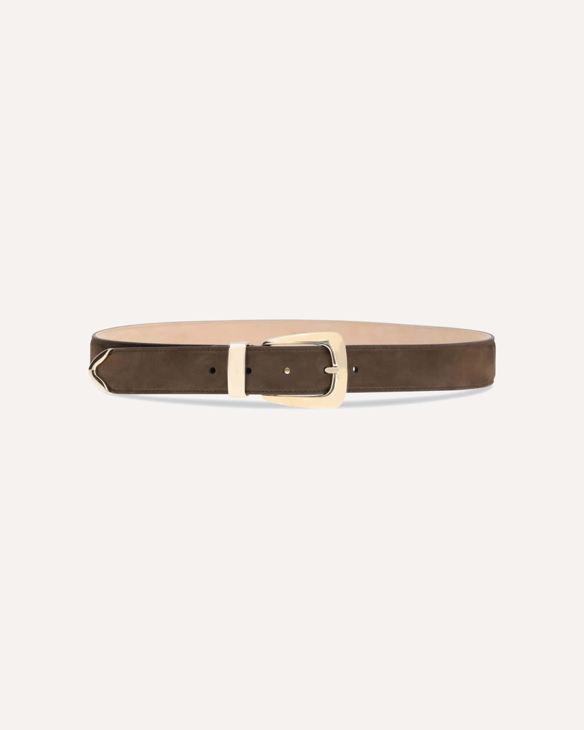Khaite Khaite Suede Benny Belt