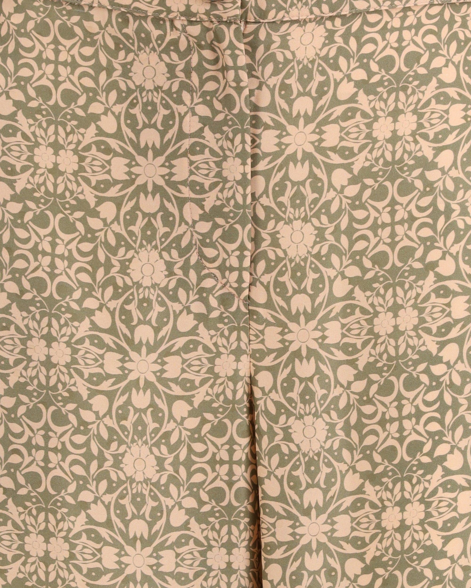 Kristina Ti All-Over Pattern Trousers