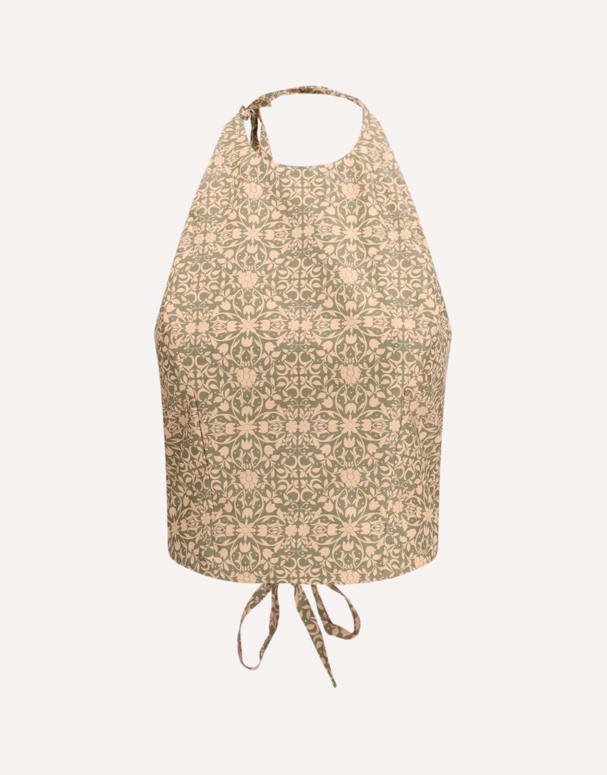 Kristina Ti Sleeveless Halter Top