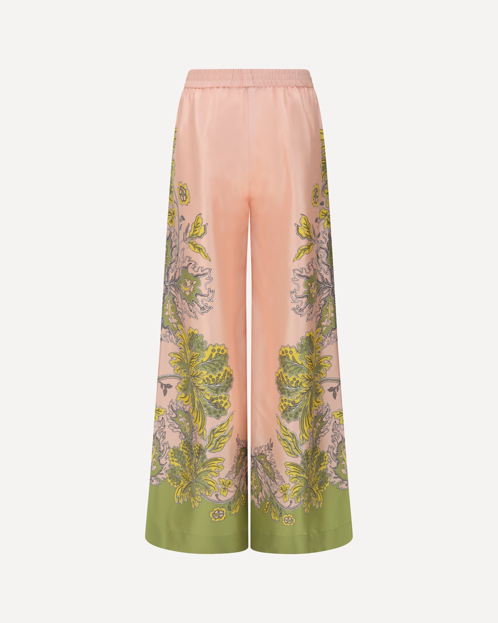 La Double J Printed Silk Twill Pants - alternate view