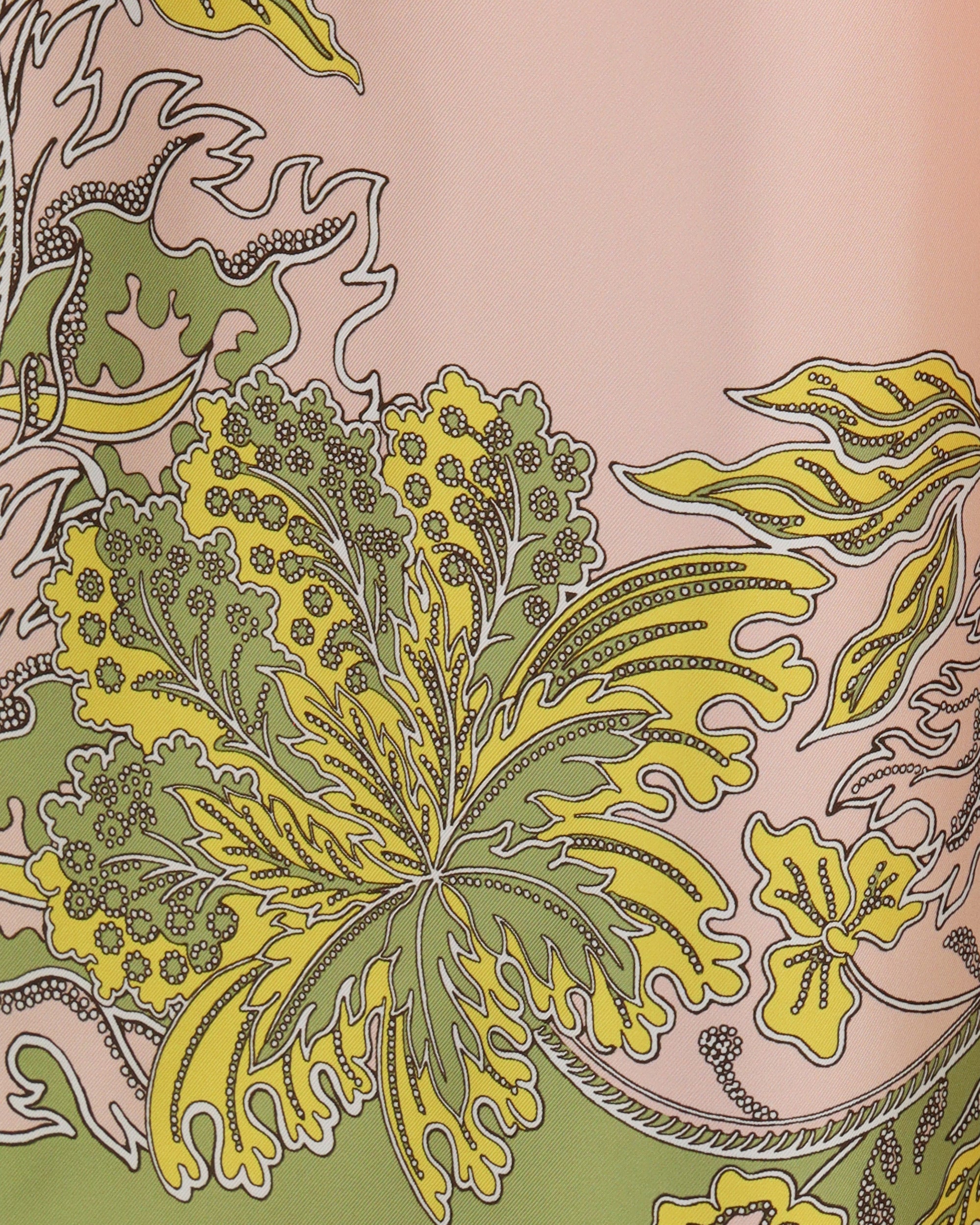 La Double J Printed Silk Twill Pants
