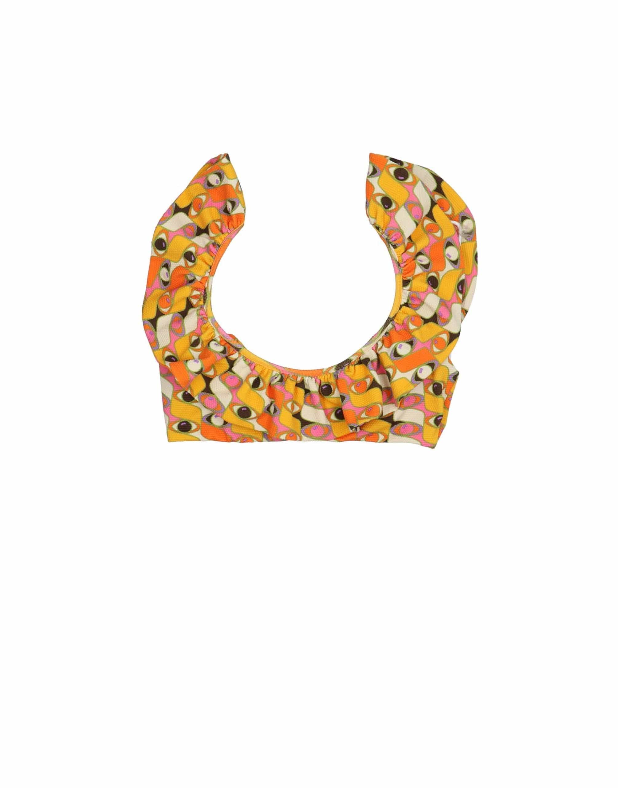 La Double J La Double J Ruffle Bikini Top