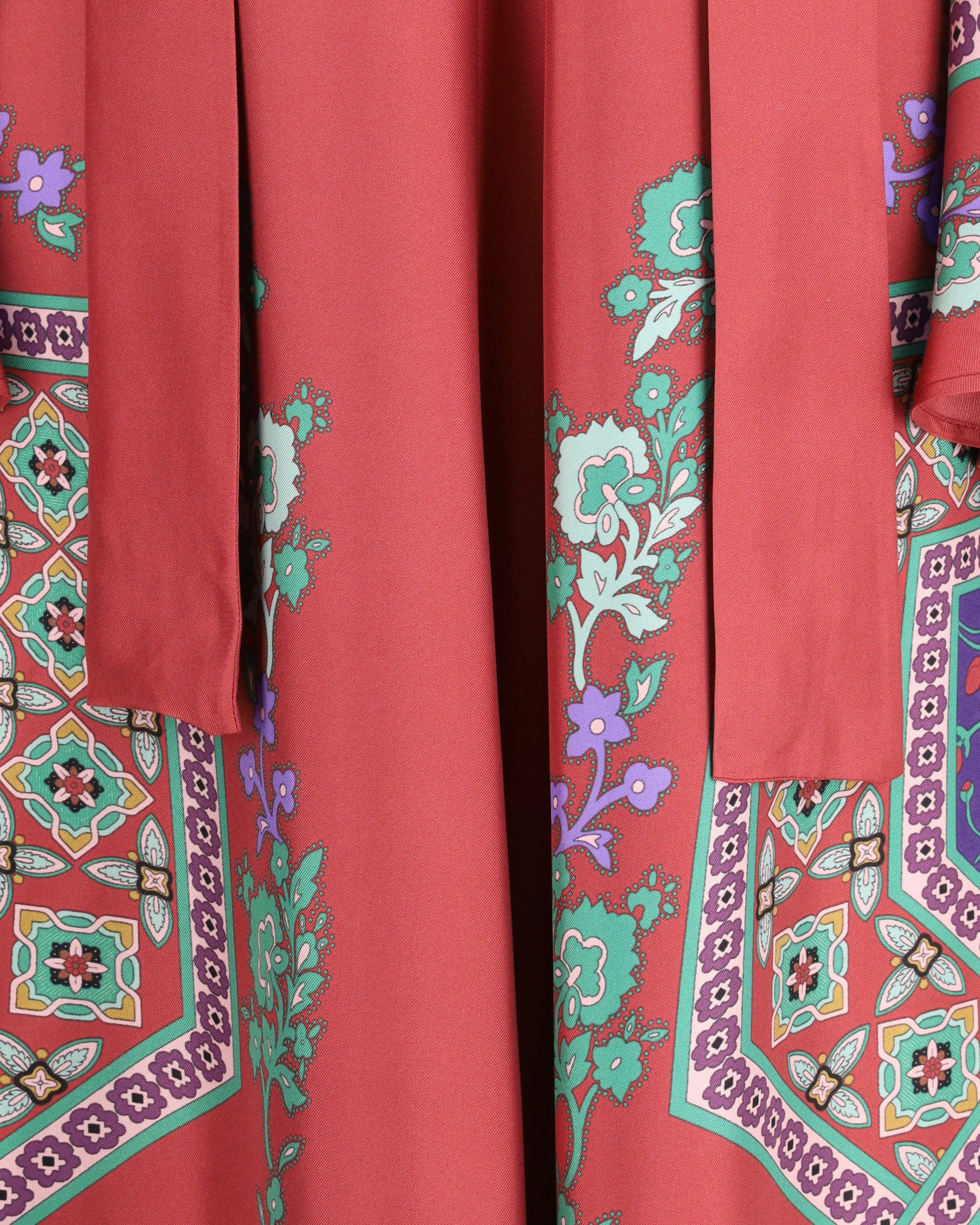 La Double J Silk Twill Magnifico Maxi Dress