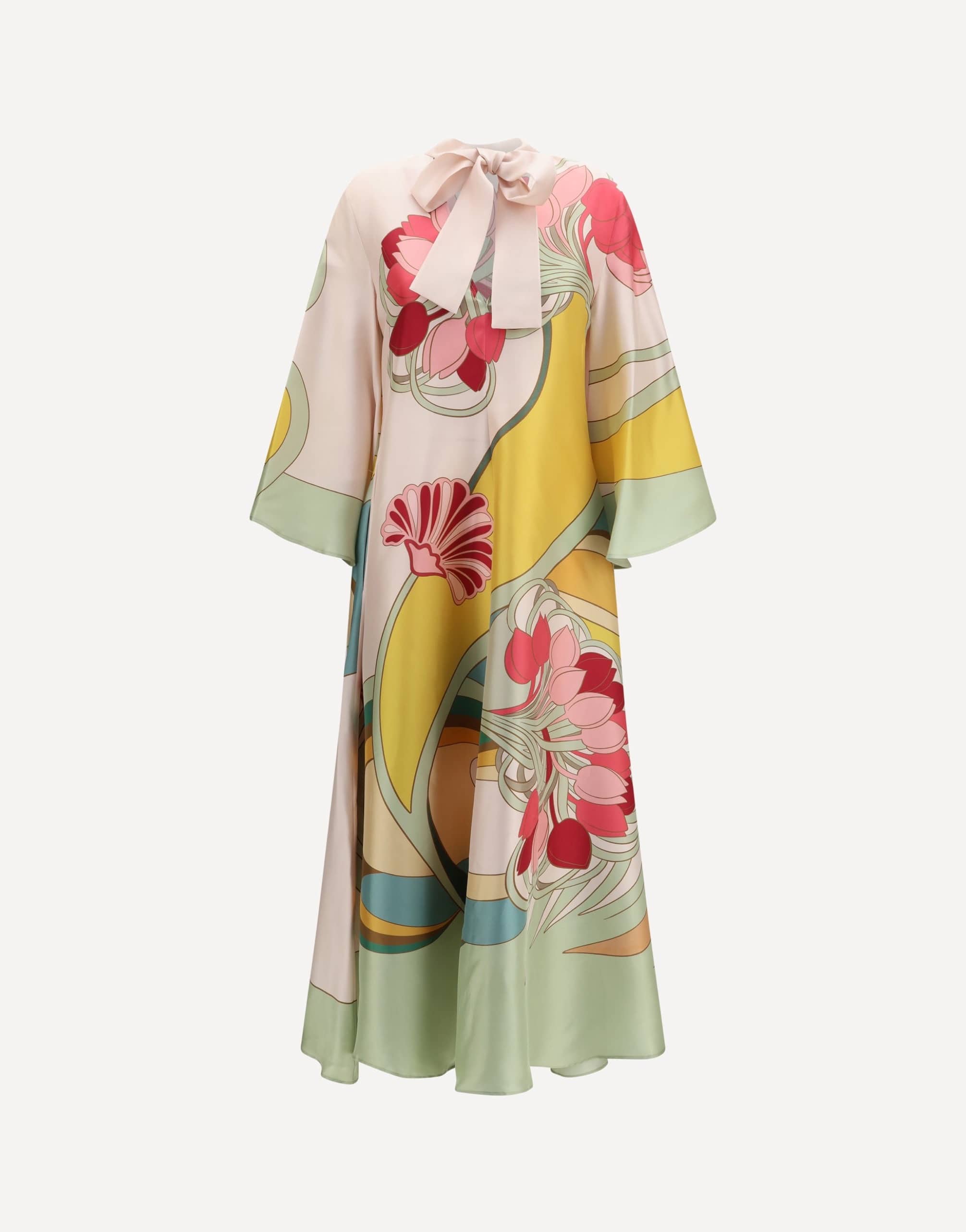 La Double J Silk Twill Maxi Dress