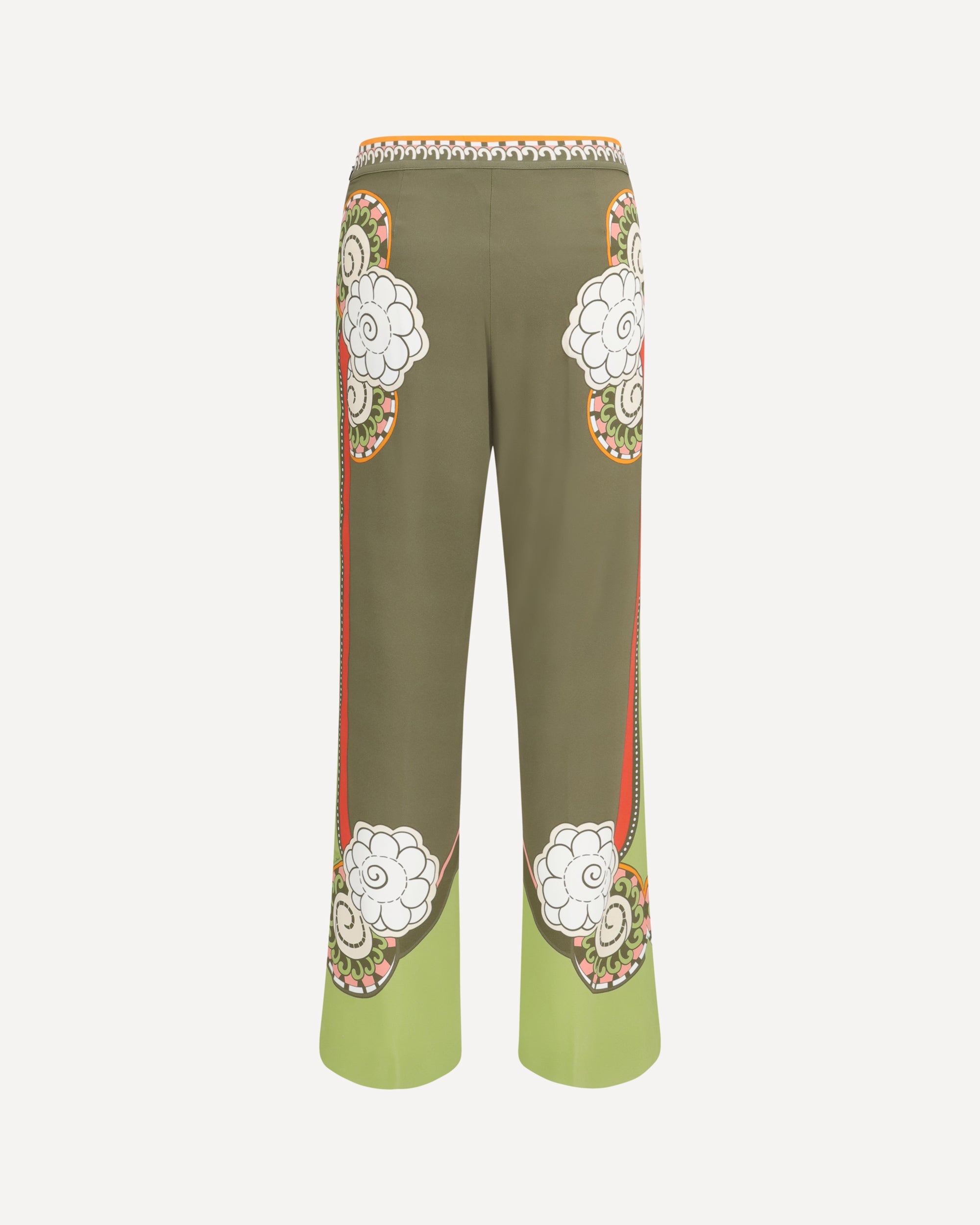 La Double J Straight-Leg Ambrosia Print Pants - alternate view